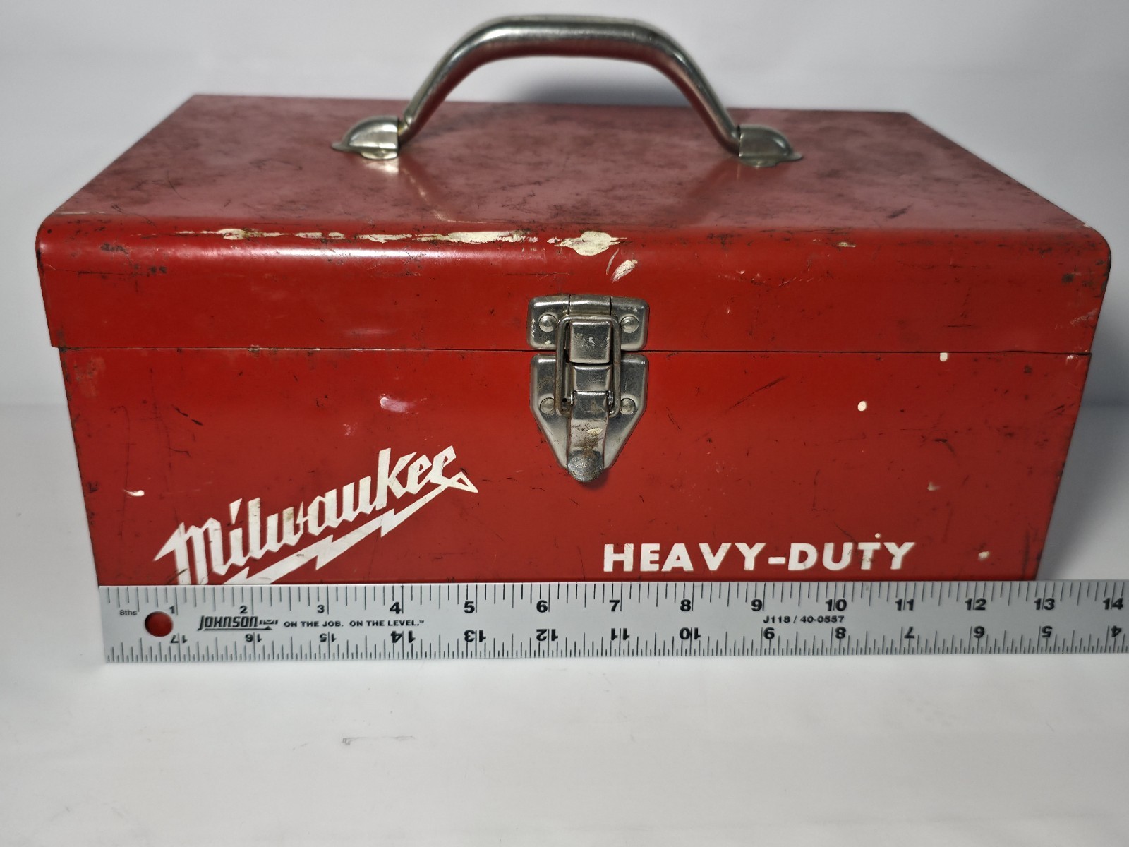 Vintage Milwaukee HEAVY-DUTY Electric Tool Box ONLY