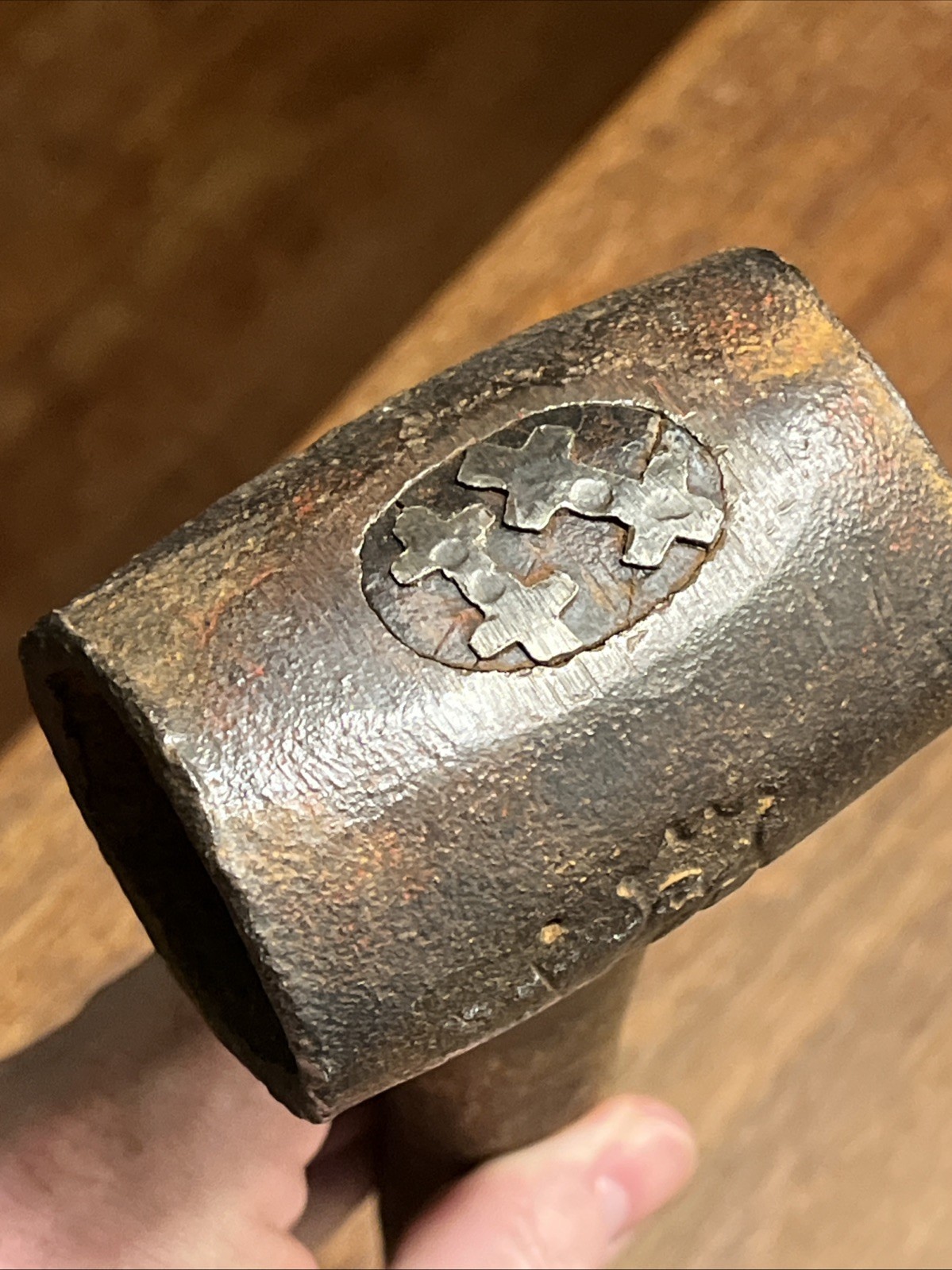 Chicago Rawhide #3 C/R Cast Iron Mallet Hammer Maul Dead Blow no leather heads
