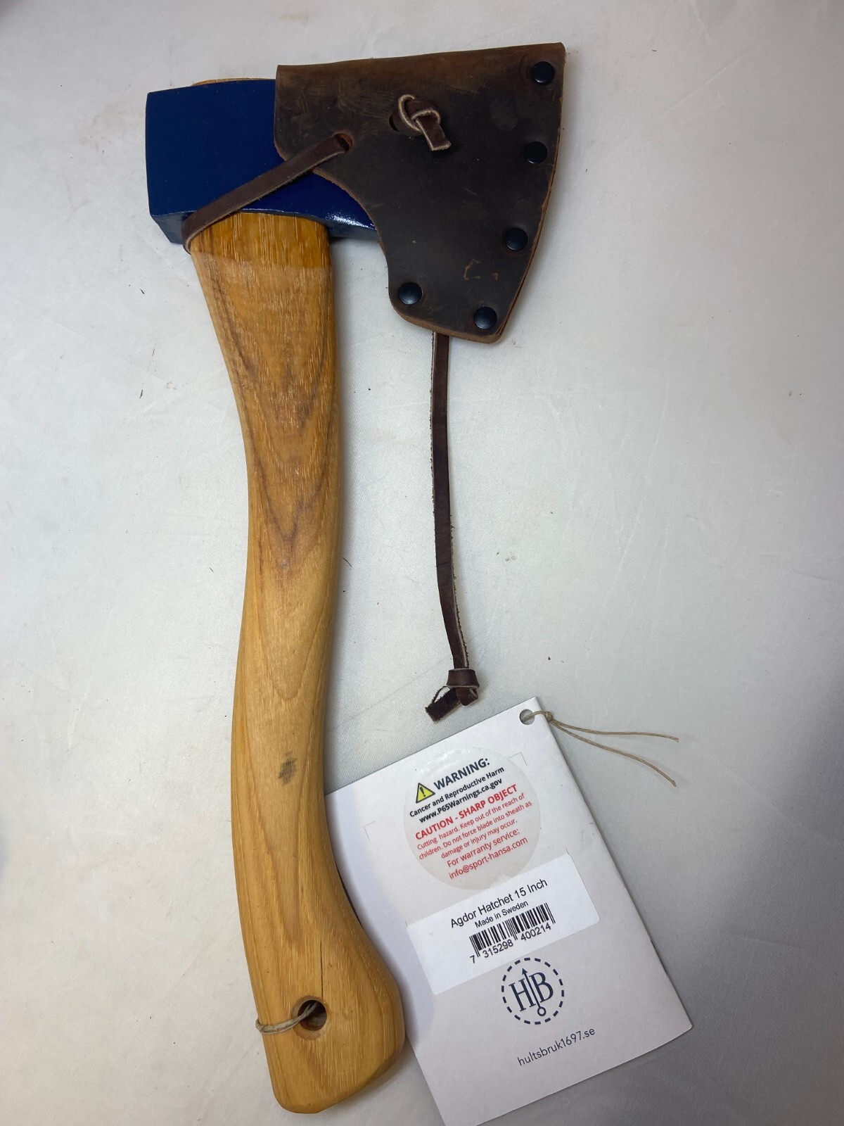 Hults Bruk Agdor 15 & Duluth Pack Axe Holder Bundle. Made in Sweden