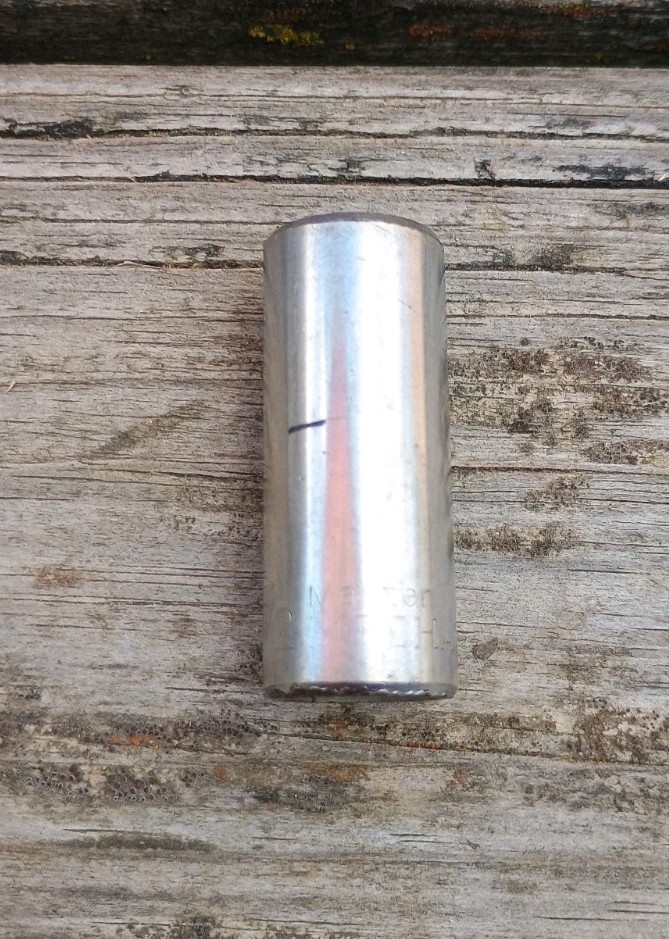 Vintage Master Mechanic 1/2″ Deep Socket 12 point 3/8″ Drive M1316 USA