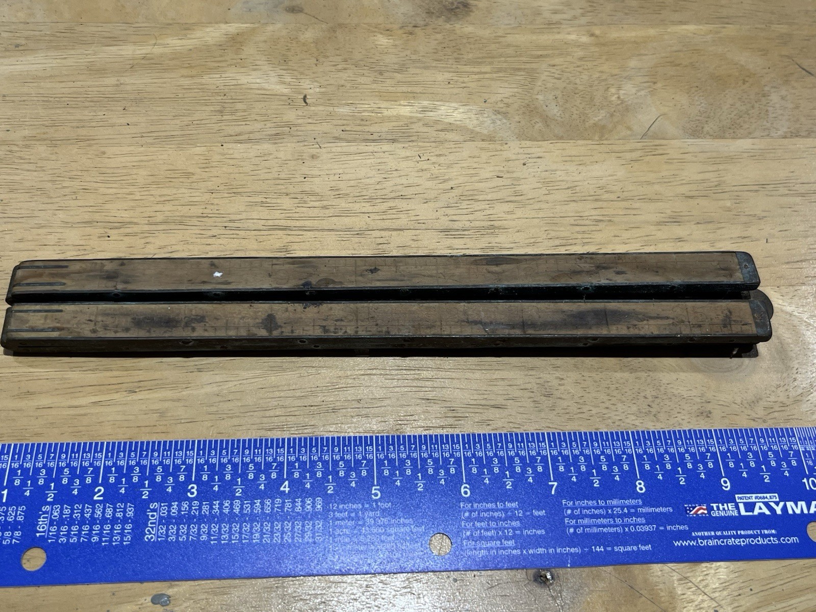 Vintage Wood Ruler