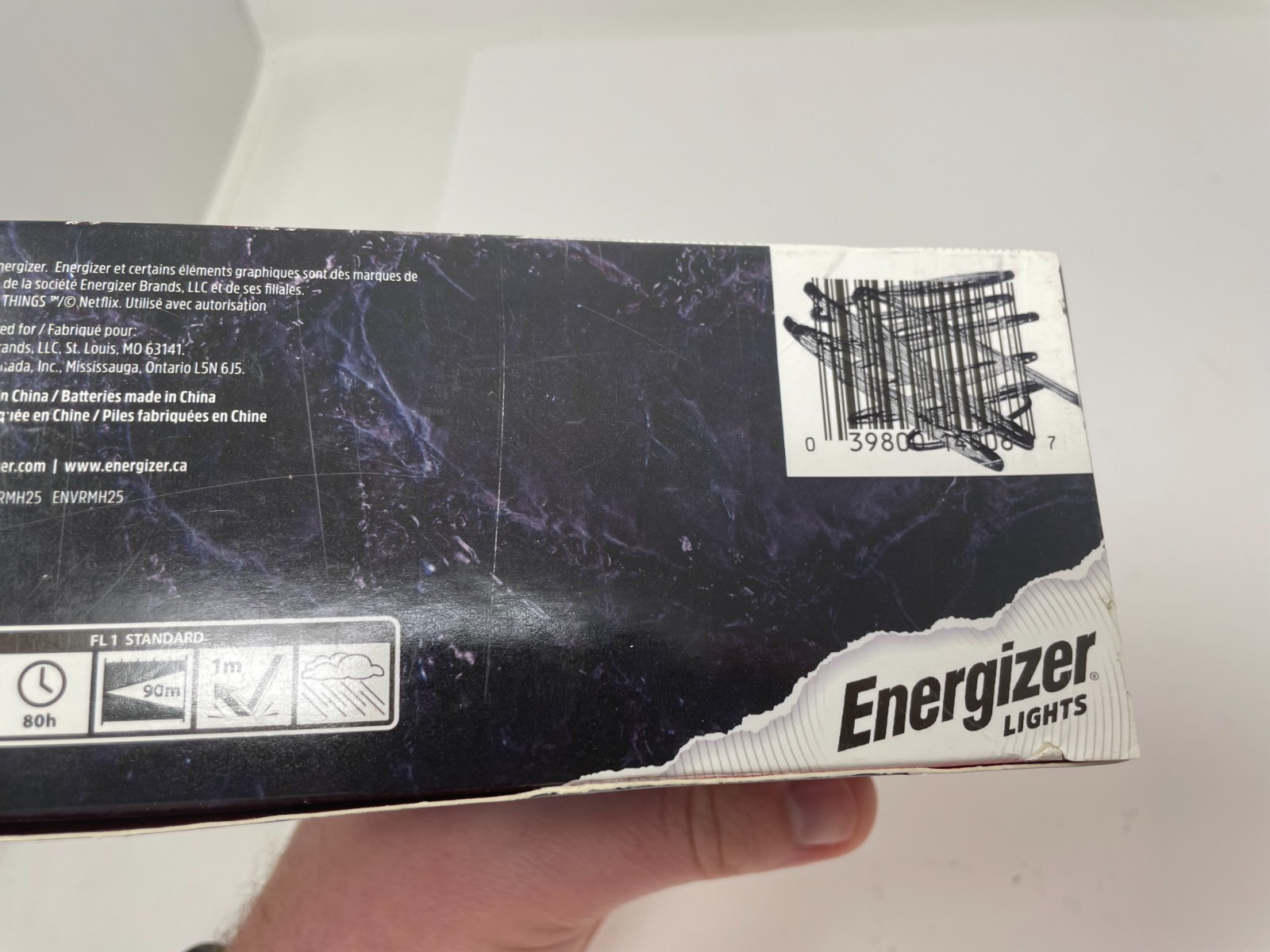 NETFLIX Stranger Things DEMOGORGON Hunting Flashlight Energizer 150 Lumen New!
