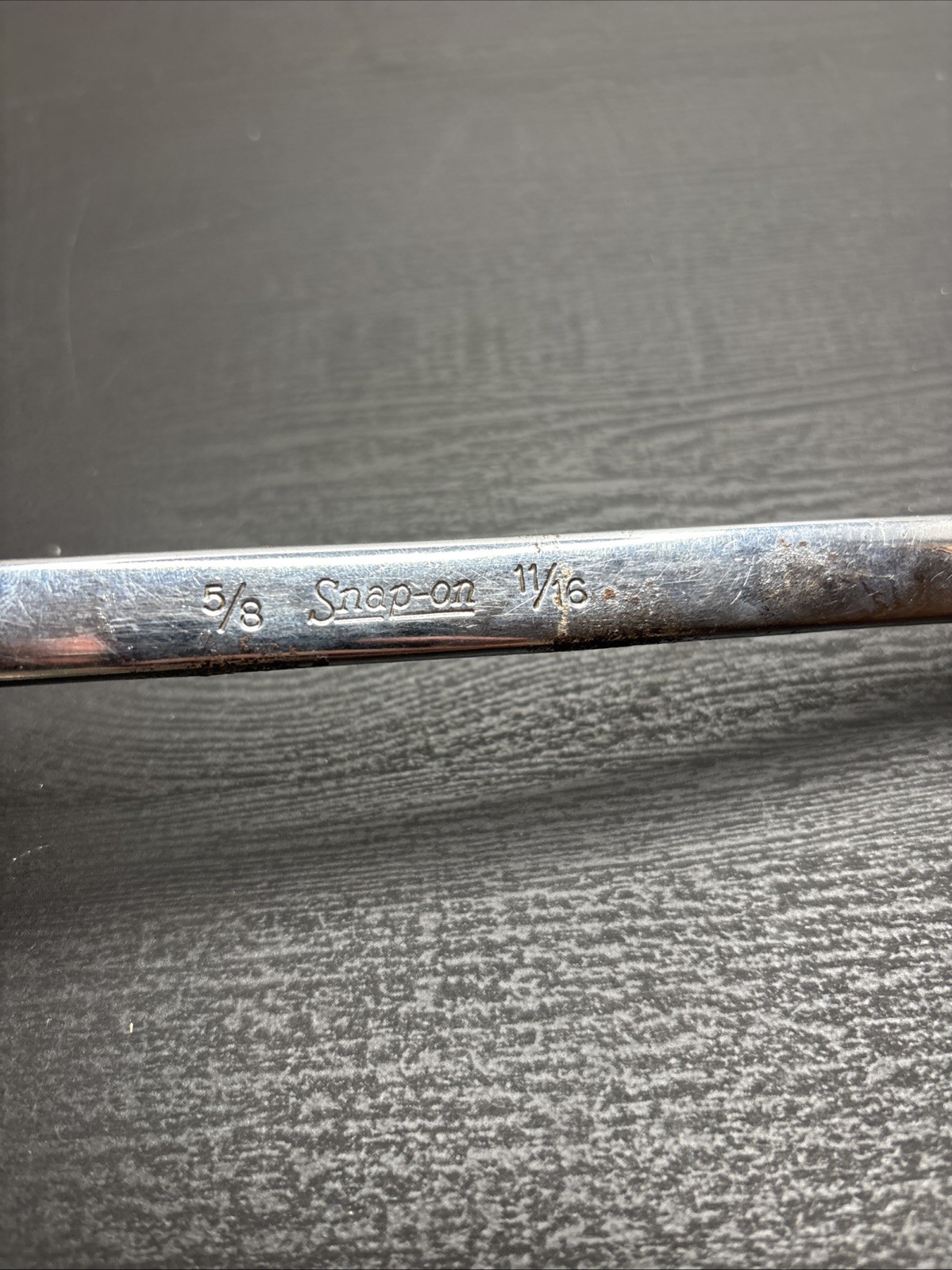 Snap On Tools USA 5/8”x 11/16” 12 Point 10° Offset Double Box End Wrench XB2022
