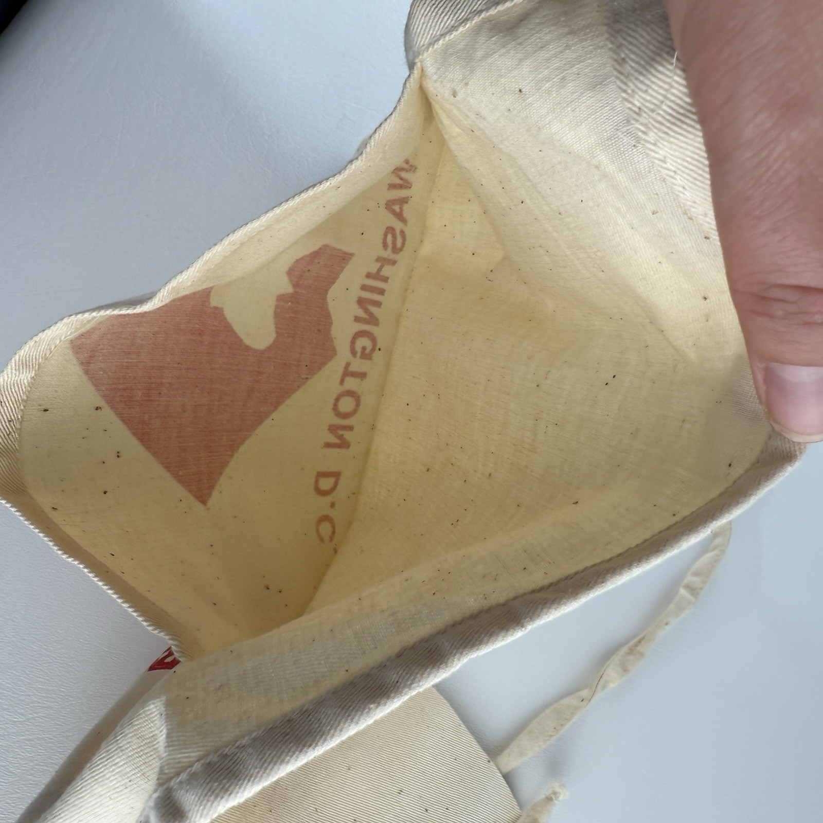 Sears Craftsman Carpenter’s Apron Washington DC Nails Pockets Advertising