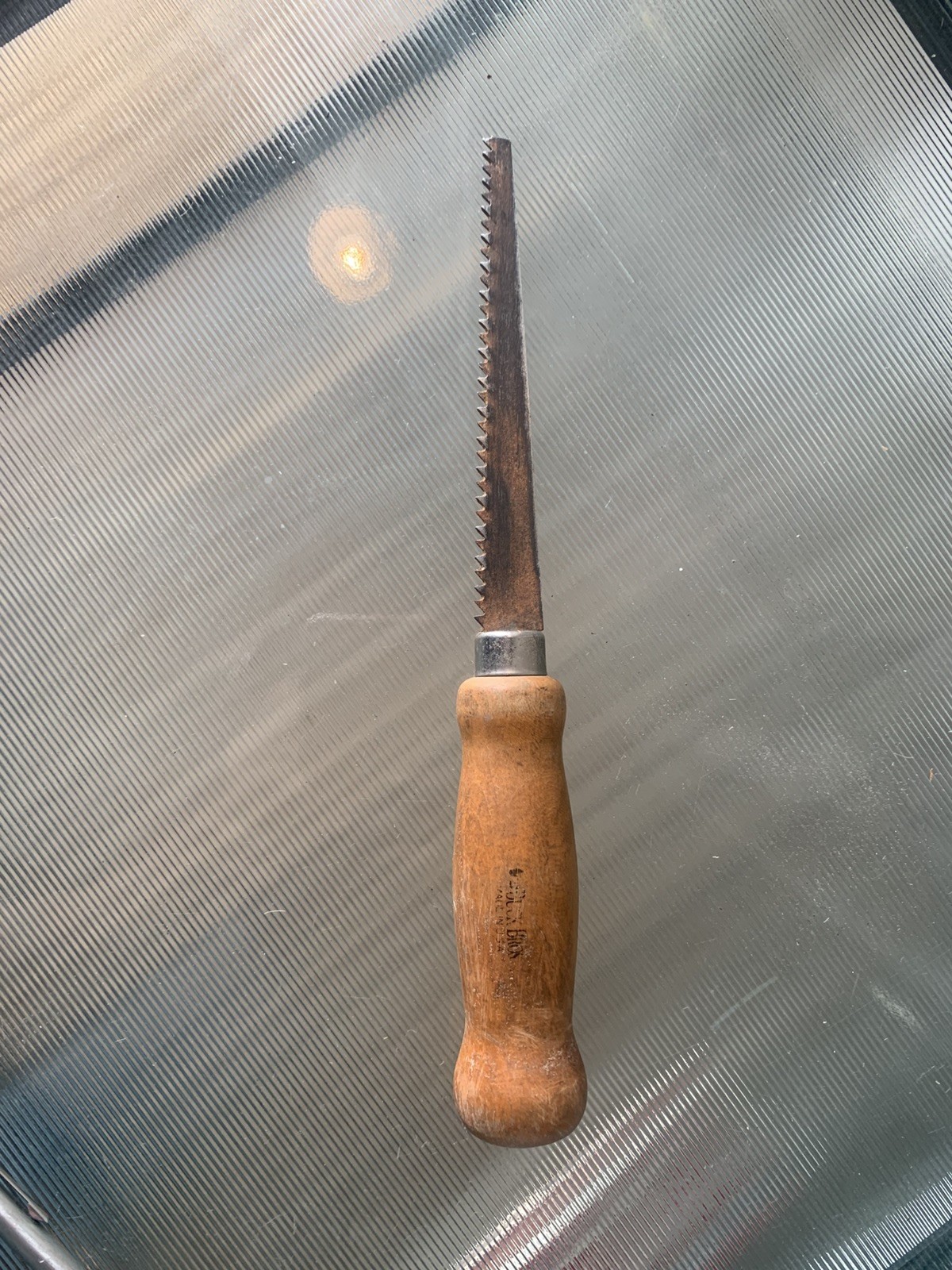 Vintage Buck Bros Drywall Hand Saw Made in USA