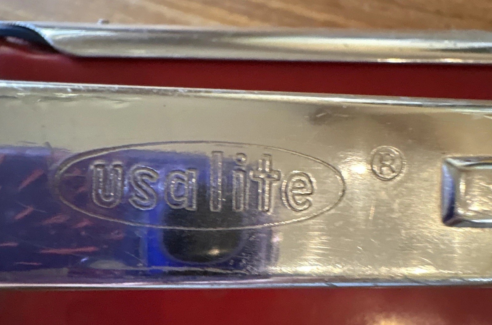 Justrite Model 2108; Usalite Flashlight w/Red Beacon