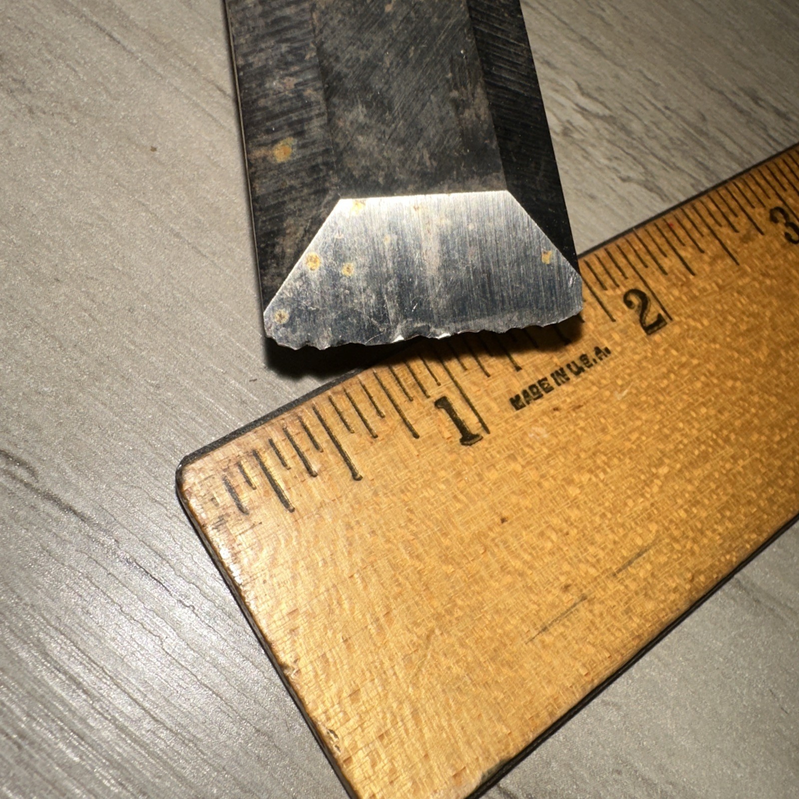 Vintage Buck Brothers Beveled Chisels 1 inch & 1/2” Inch. Buck Bros.