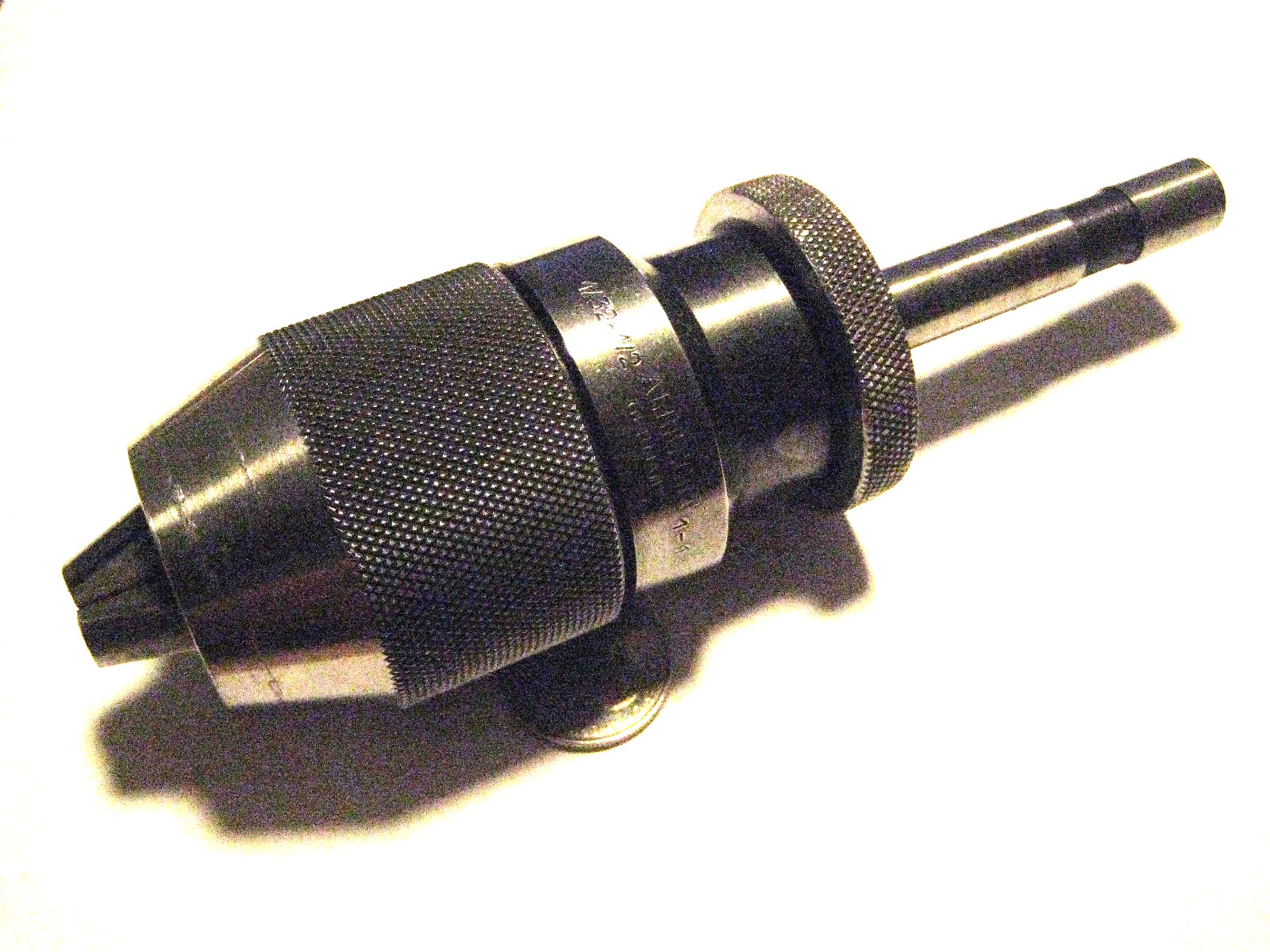 VINTAGE ALBRECHT KEYLESS DRILL CHUCK – 1/32″ to 1/2″ – .728″ shank