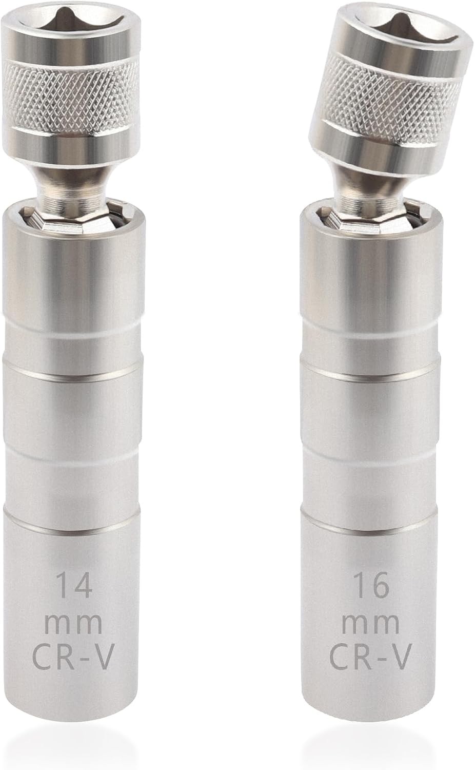 Spark Plug Socket, Thin Wall 12 Points, 3/8″ Drive, 16mm/14mm
