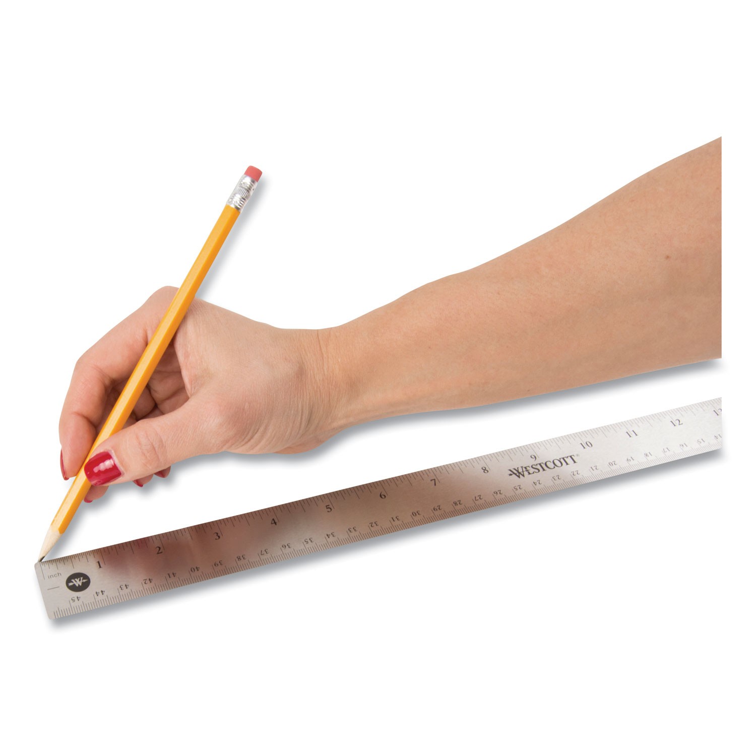 Metal Ruler 18