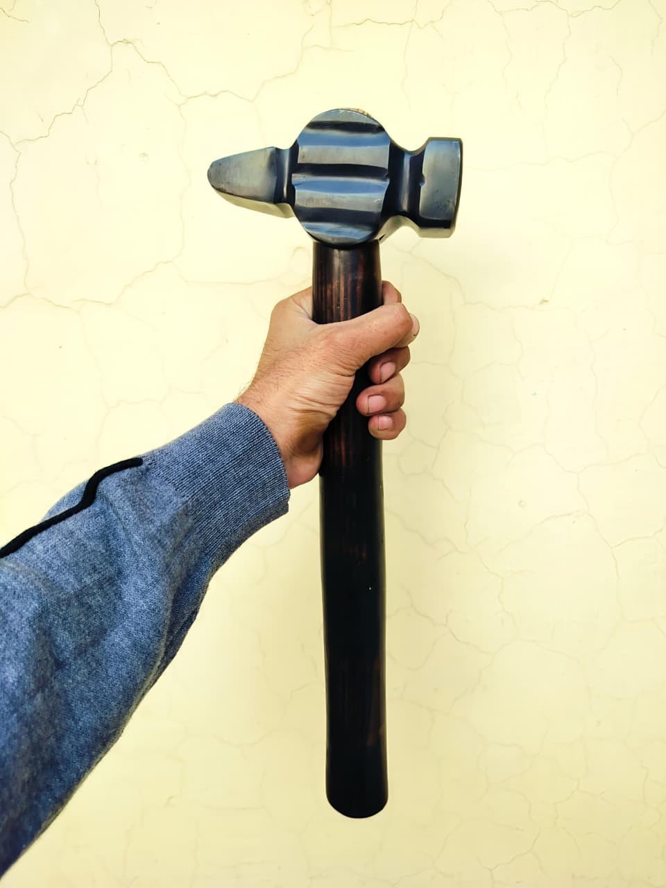 Vintage Cross Peen Hammer 2.5lbs Blacksmith Forging Tools। Hardworking