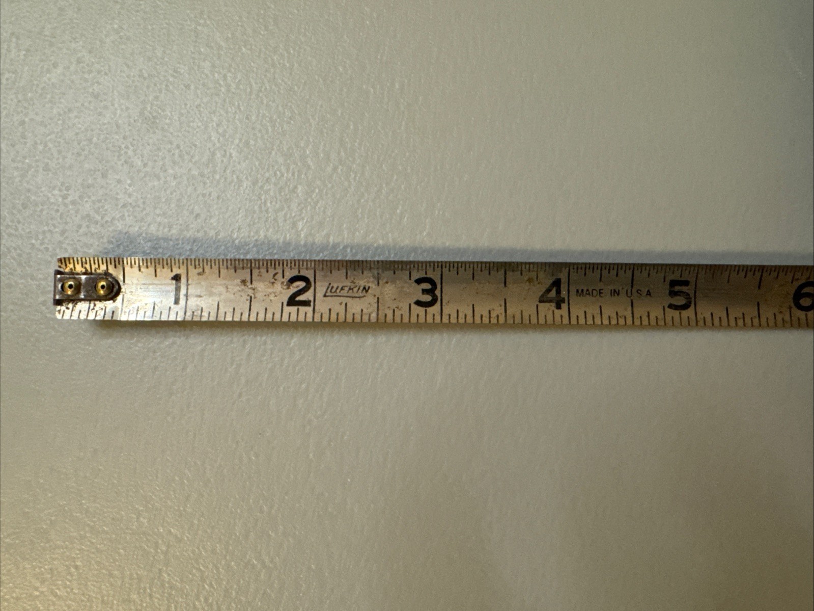 Mezurall Metal Tape Measure 6 Foot Lufkin Rule Company No. 926 Made USA Vintage