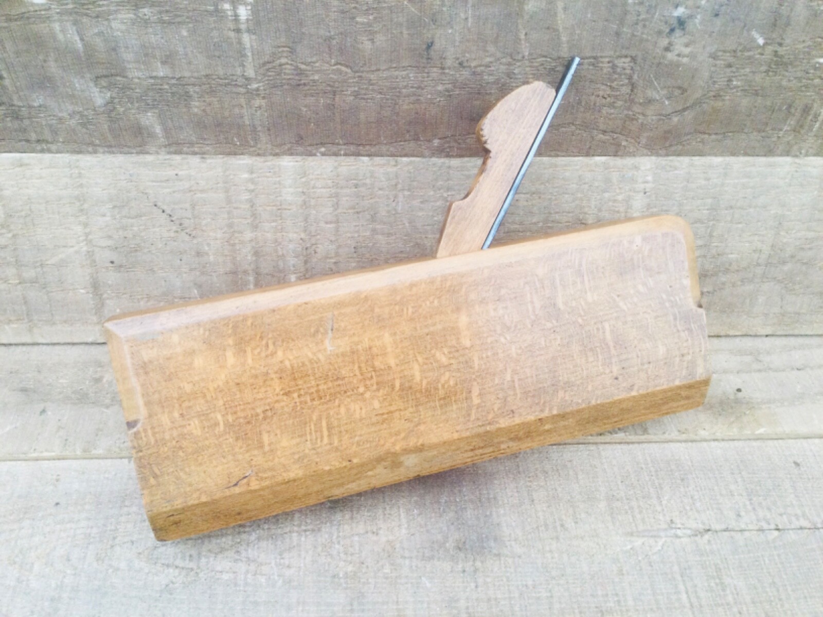 Antique Martin & Shaw Carpentry Beechwood No.16 Hollow Moulding Plane