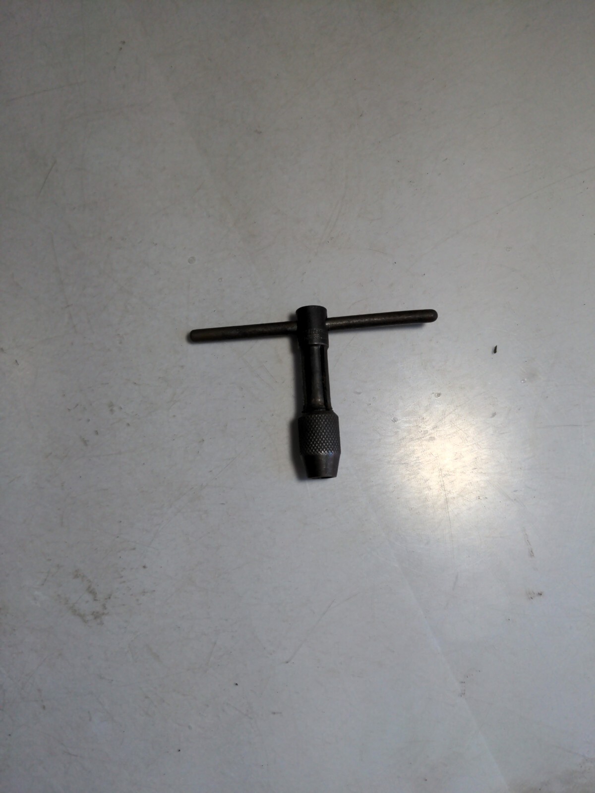 Greenfield Tap Wrench Handle 3/16″ w/ tap Besly 1/4″ 28NF GH3