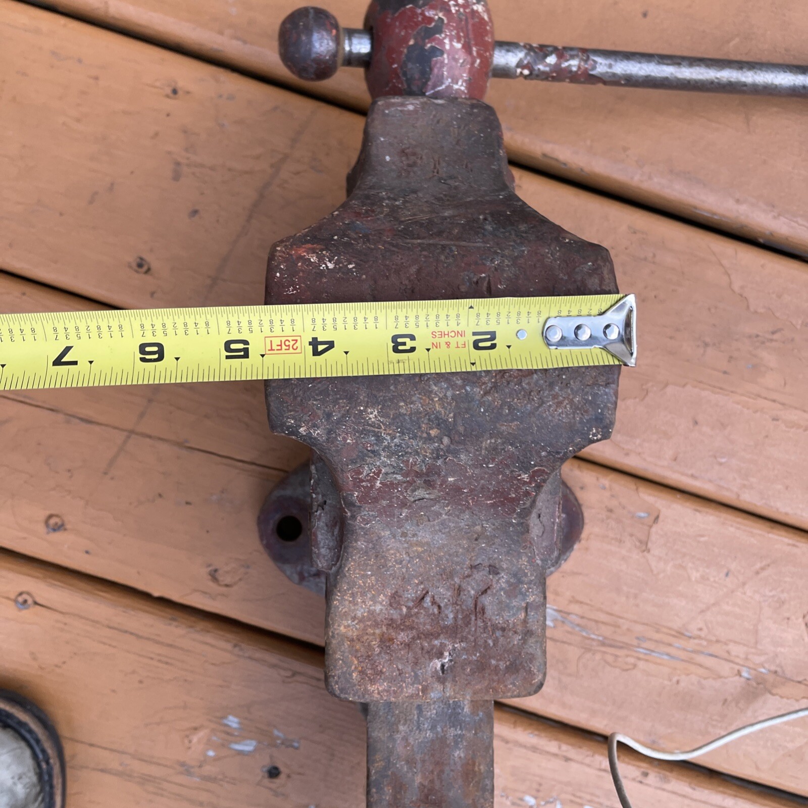 Vintage Rare Yost Mfg Co. The Gem 704 Meadville Pennsylvania Bench Vise 4.5” Jaw