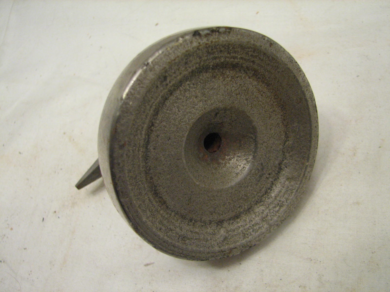 Early Cast Iron Jewelers Anvil Tool Tin Silver Smith Mini Hardy Hole Long Horn