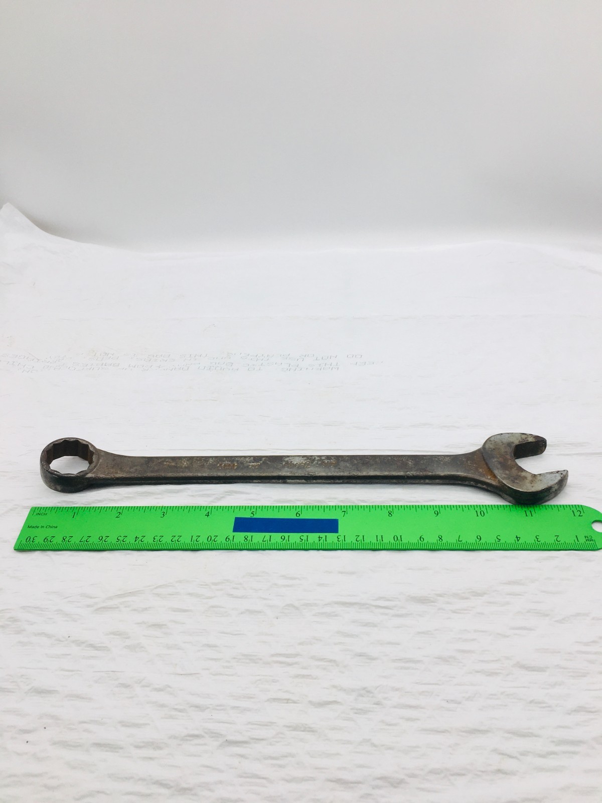 Thorsen 2030 15/16″ Combination Wrench 12 Point Vintage USA 12 inches in Length
