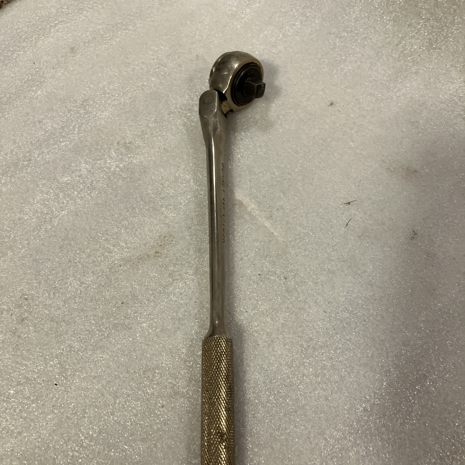 (h) VTG BONNEY T-703K 3/8″ DRIVE FLEX HEAD KNURLED RATCHET Chrysler MTS Award