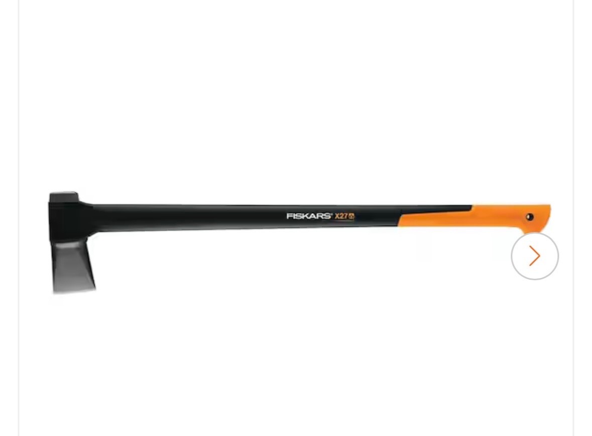 Fiskars X27 Super Splitting Axe, 36 Wood Splitting Axe for Medium to Large S…
