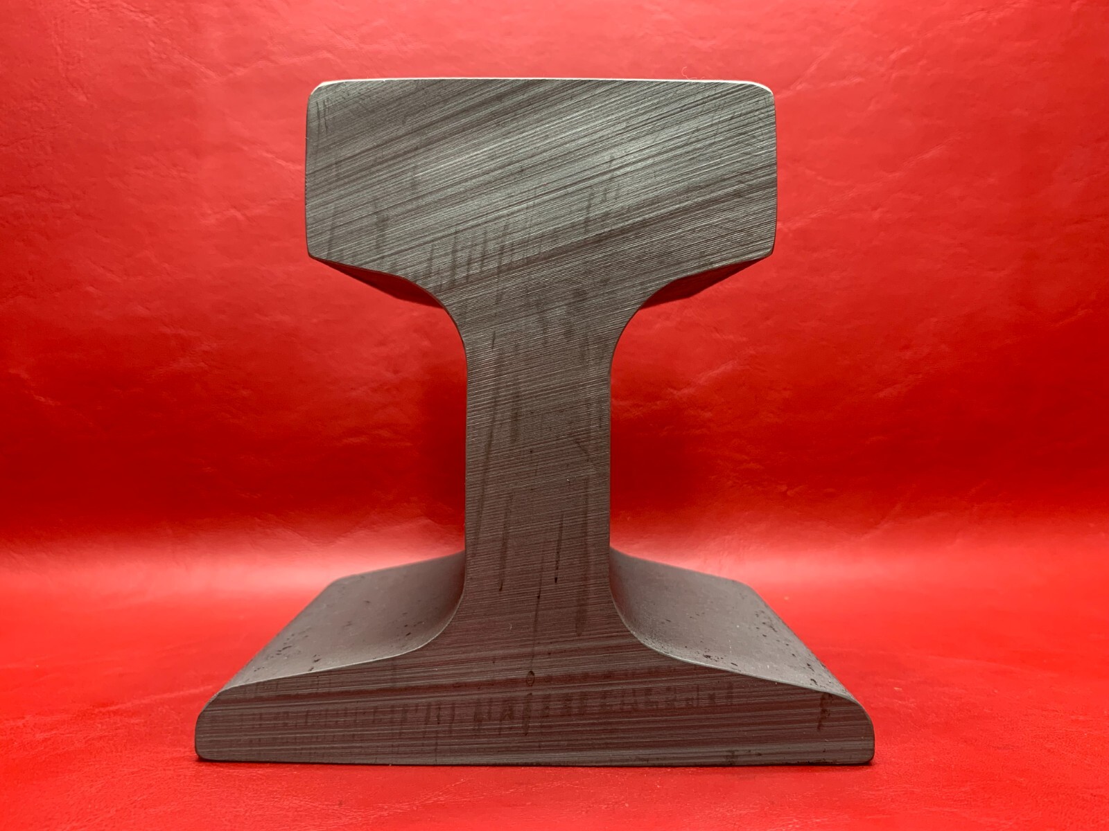 18+ Lbs Railroad Rail Train Track Anvil 4” Long Blacksmith Sandblasted