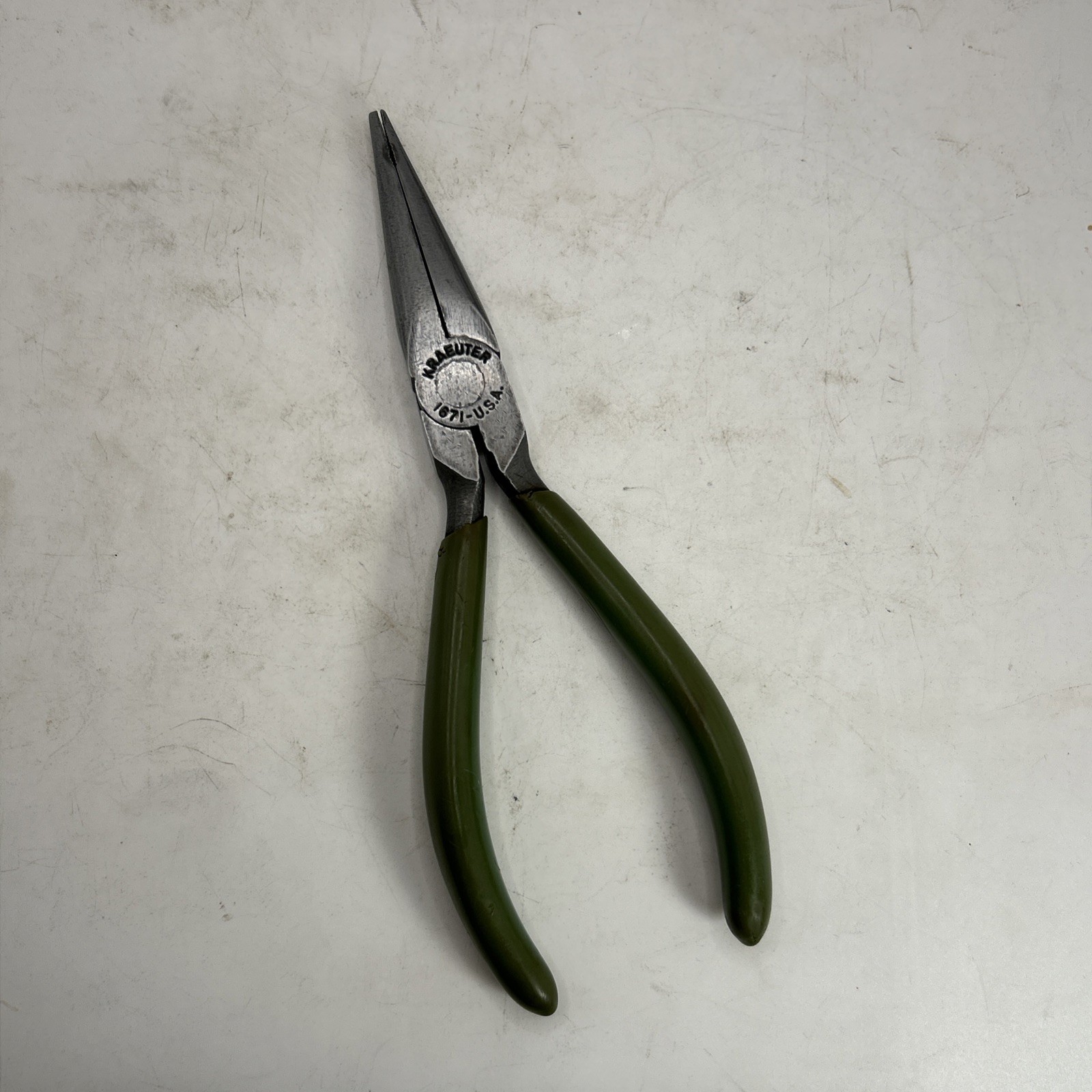 Vintage KRAEUTER 1671-6 Smooth Jaw Needle Nose Pliers
