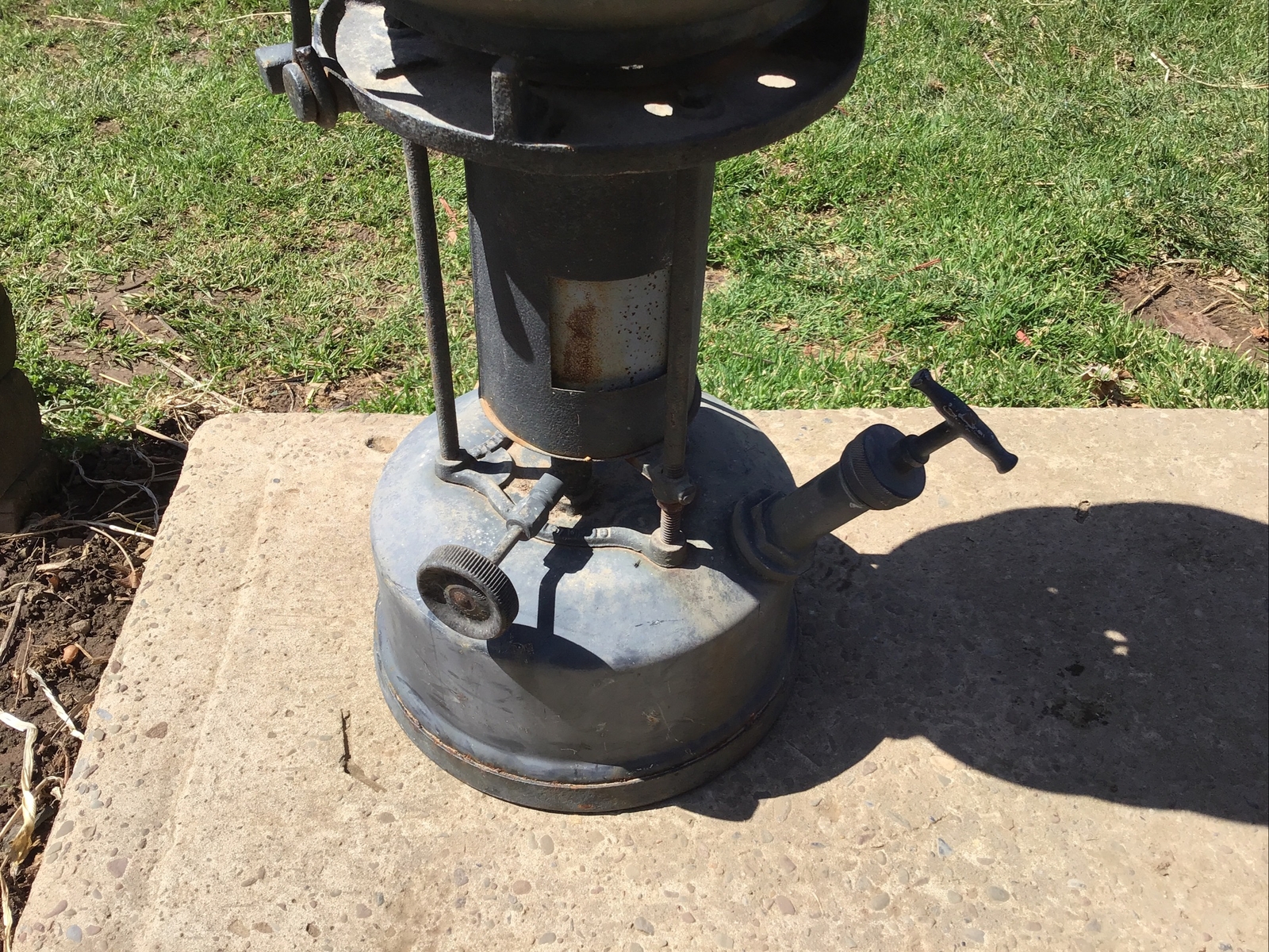 Antique Otto Bernz Rochester NY Smelting Furnace With Pots And Tools