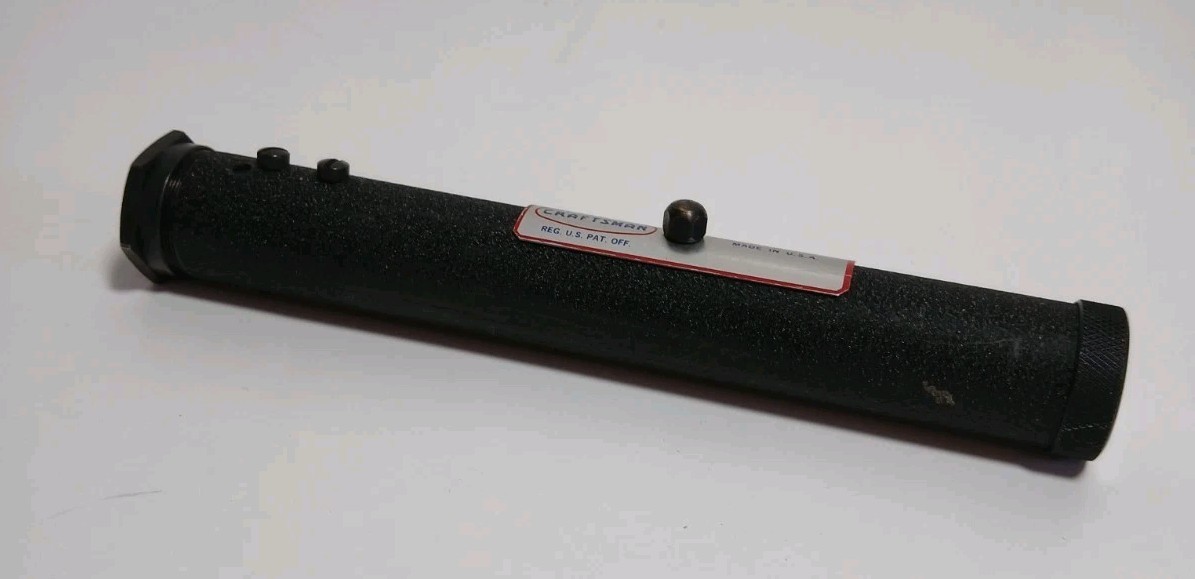 Craftsman Vintage Pocket Line Hand Level w/ Box, Booklet and Sears Warranty