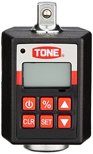 TONE Handy Digi Torque H3DT135 Drive Angle 0.3 inches (9.5 mm) (3/8 mm) Black