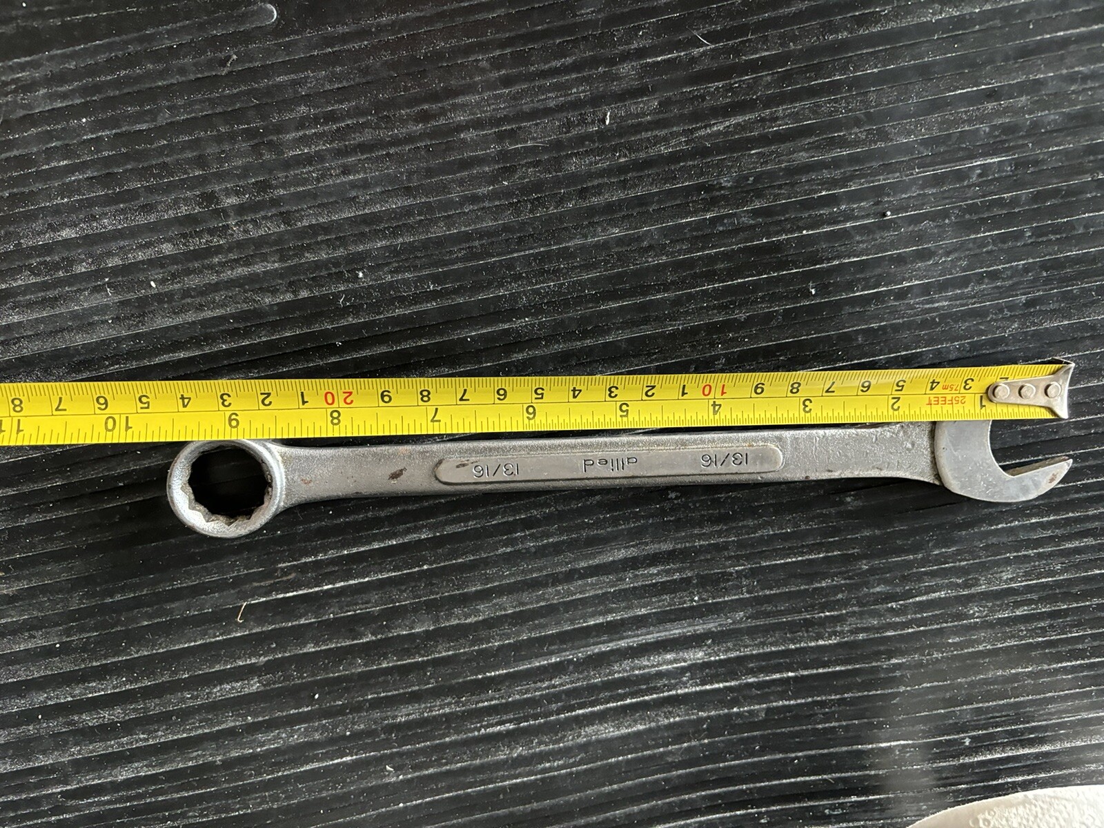 Drop Forged Allied Steel Wrench Vintage 13/16 Korea