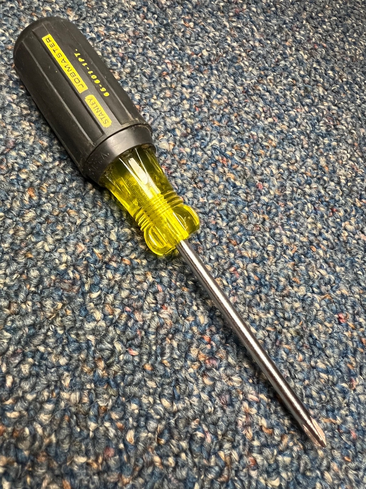 Vintage Stanley Jobmaster 65-601-1PT #1 Phillips screwdriver, USA, exc. cond.