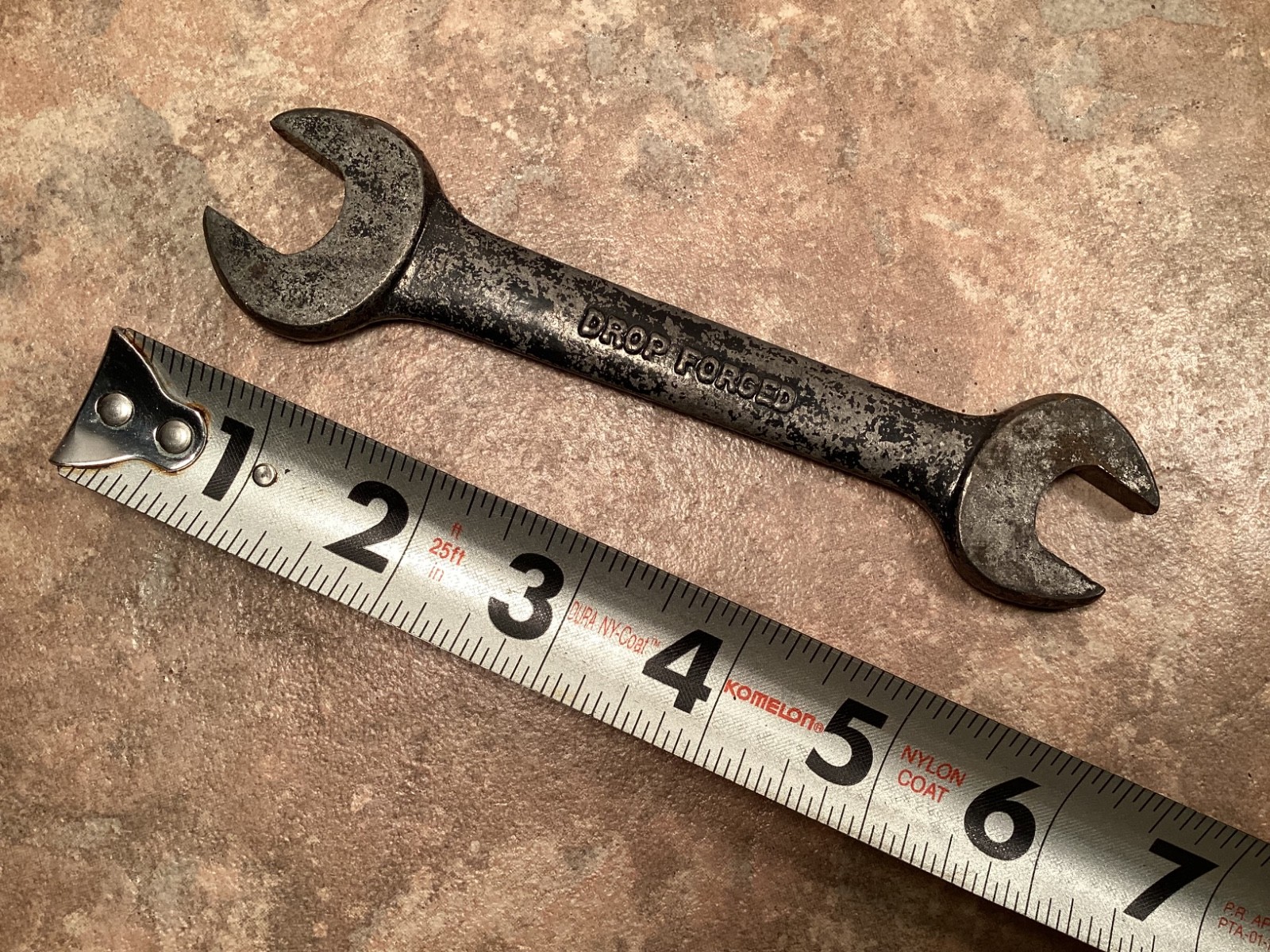 Vintage/Antique Double Open End Wrench 1/2″ and 5/8″ Drop Forged 6″ Length USA