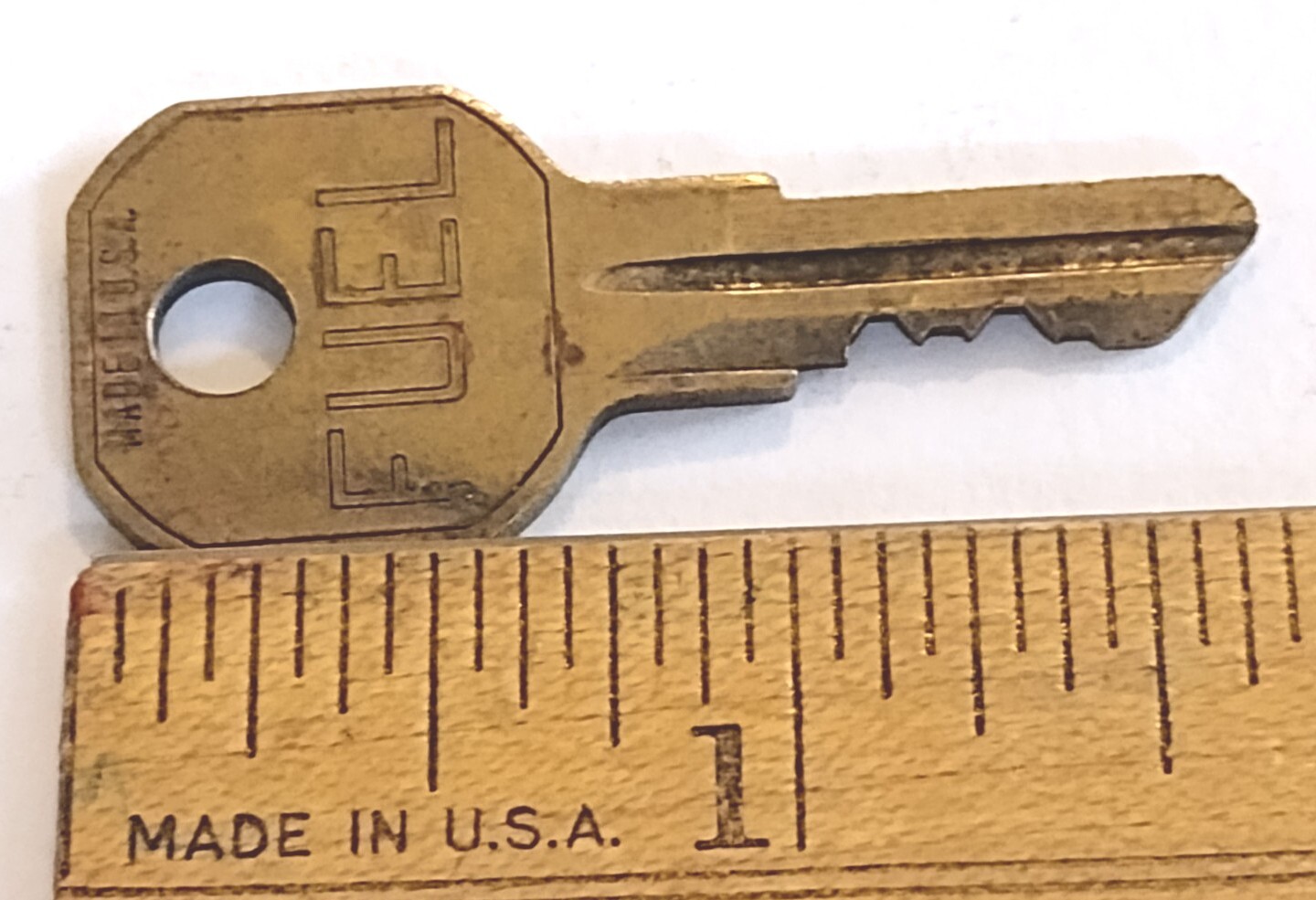 Vintage Key FUEL GC148 Appx 1-5/8″ Lock