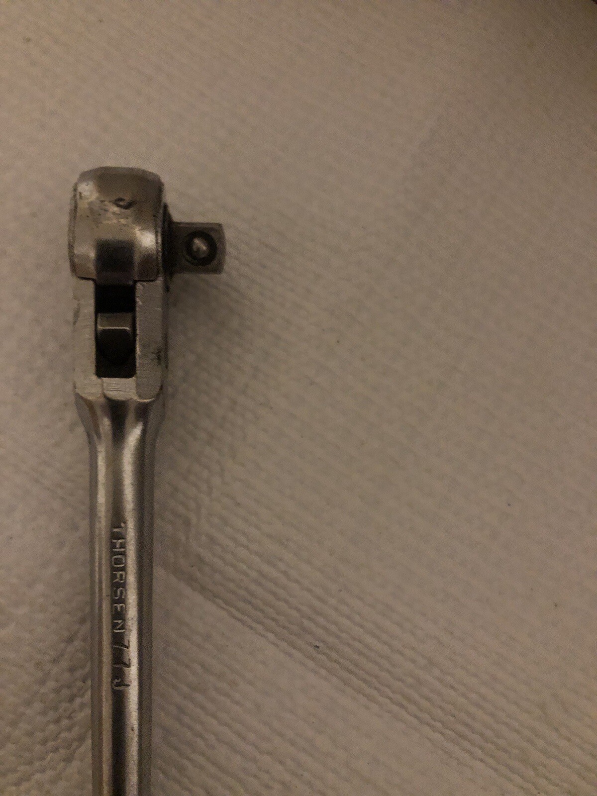 Vintage Thorsen No.77J 3/8″ Drive Ratchet Works Great