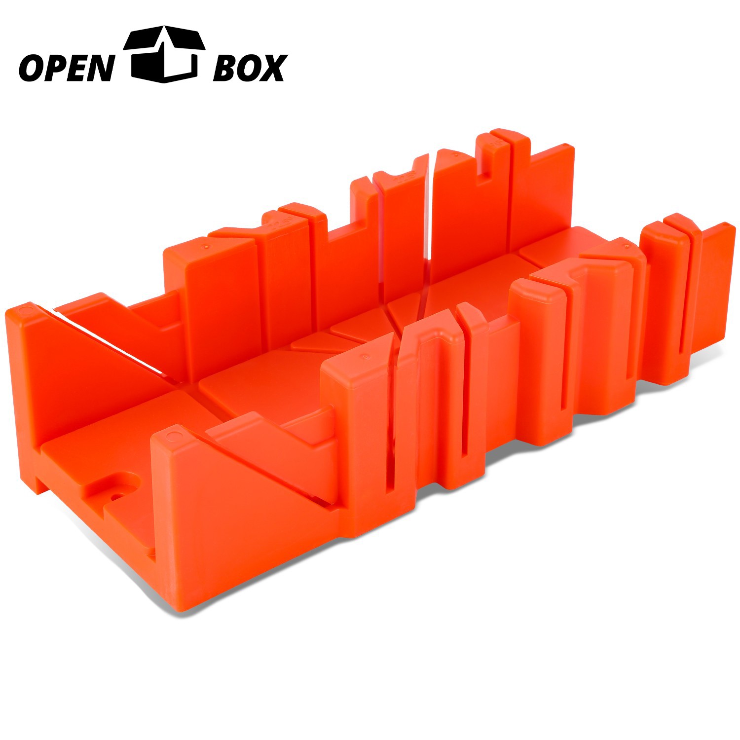 [OPEN-BOX]90/45/22-1/2 Degree Angle Slot Miter Saw Box for Carver Carpenter