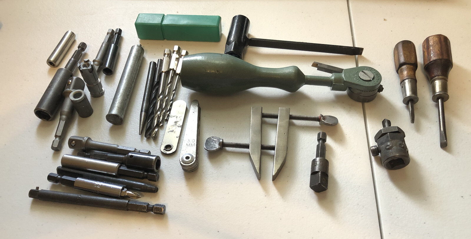 MACHINST TOOL BOX DRAWER CONTENTS MIXED LOT