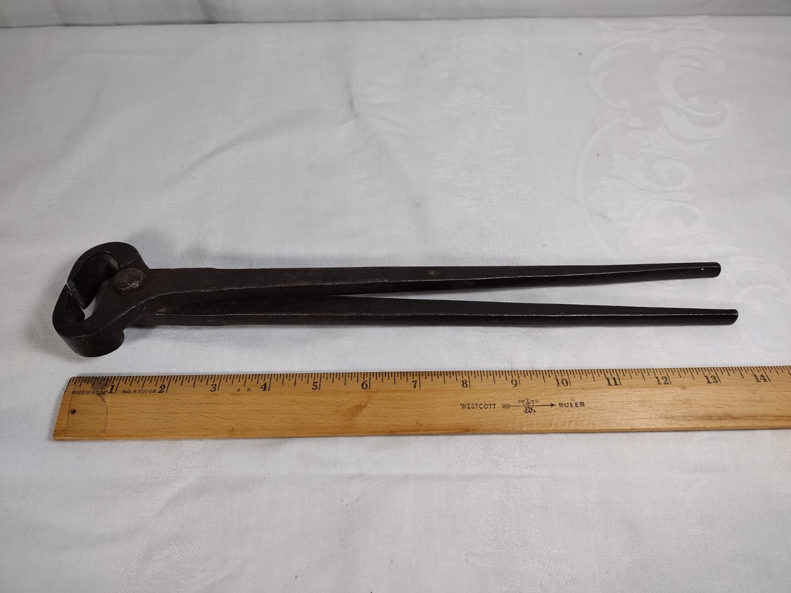 Vtg Enderes End Nips/Cutter Farrier’s Nipper 14” Black Smith (419)