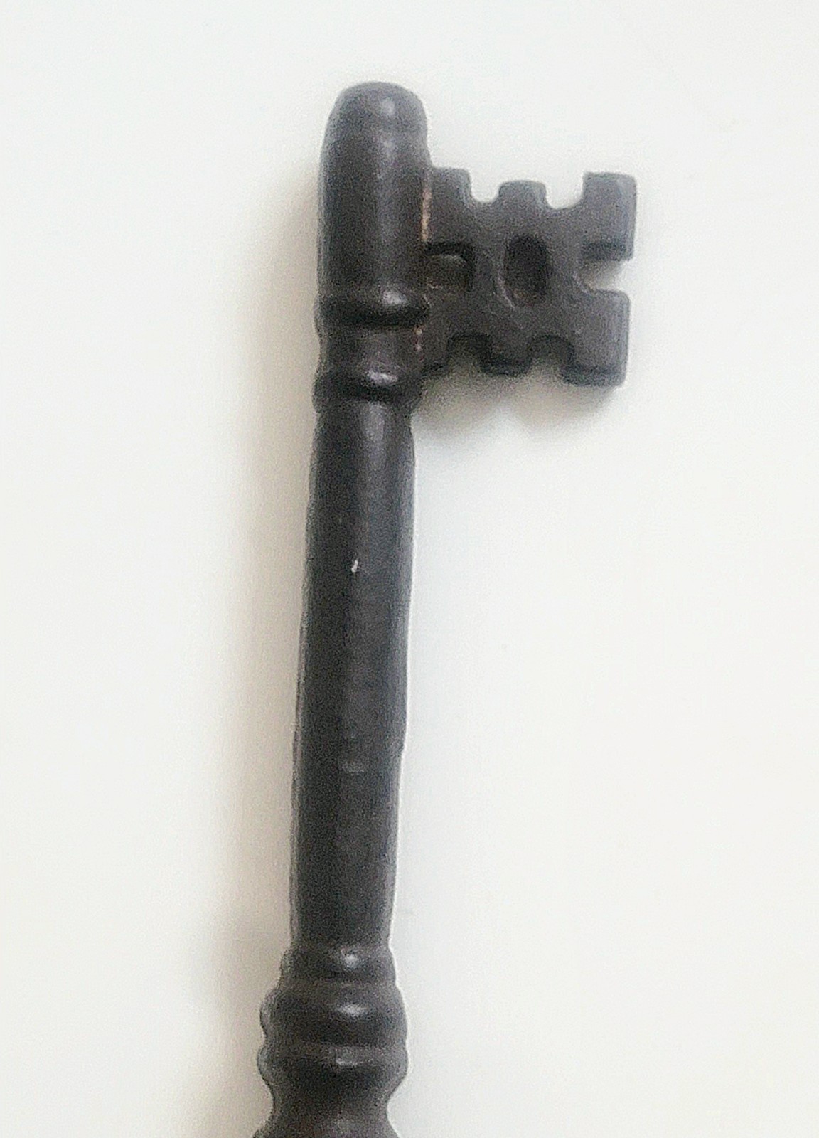 10.5″ Wrought Iron Skeleton KEY Antiqued Bronze Decorative Rustic Door KEY Brown