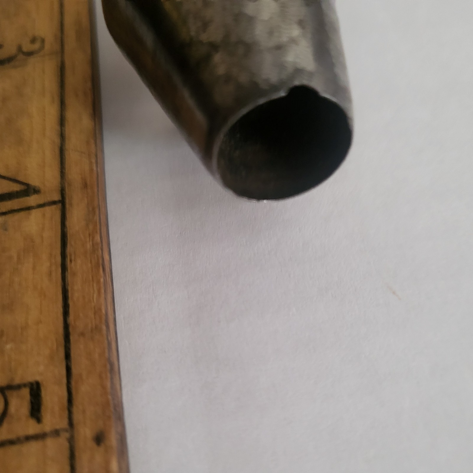 Vintage Priory Hollow Wad leather Punch Hole Gaskets / Eyelets /Leather 1/2″