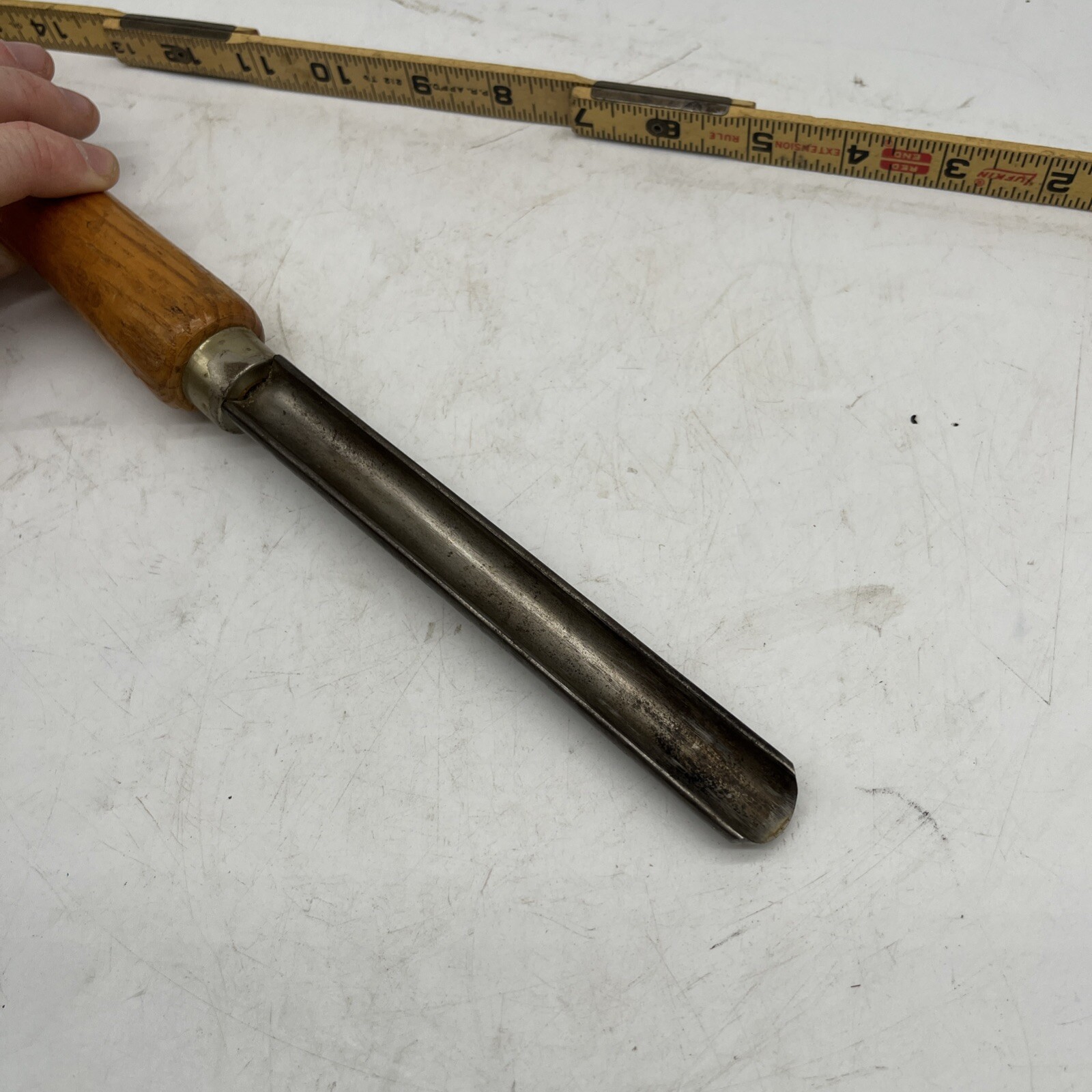 Buck Brothers 3/4″ No. 6 sweep wood carving gouge Chisel