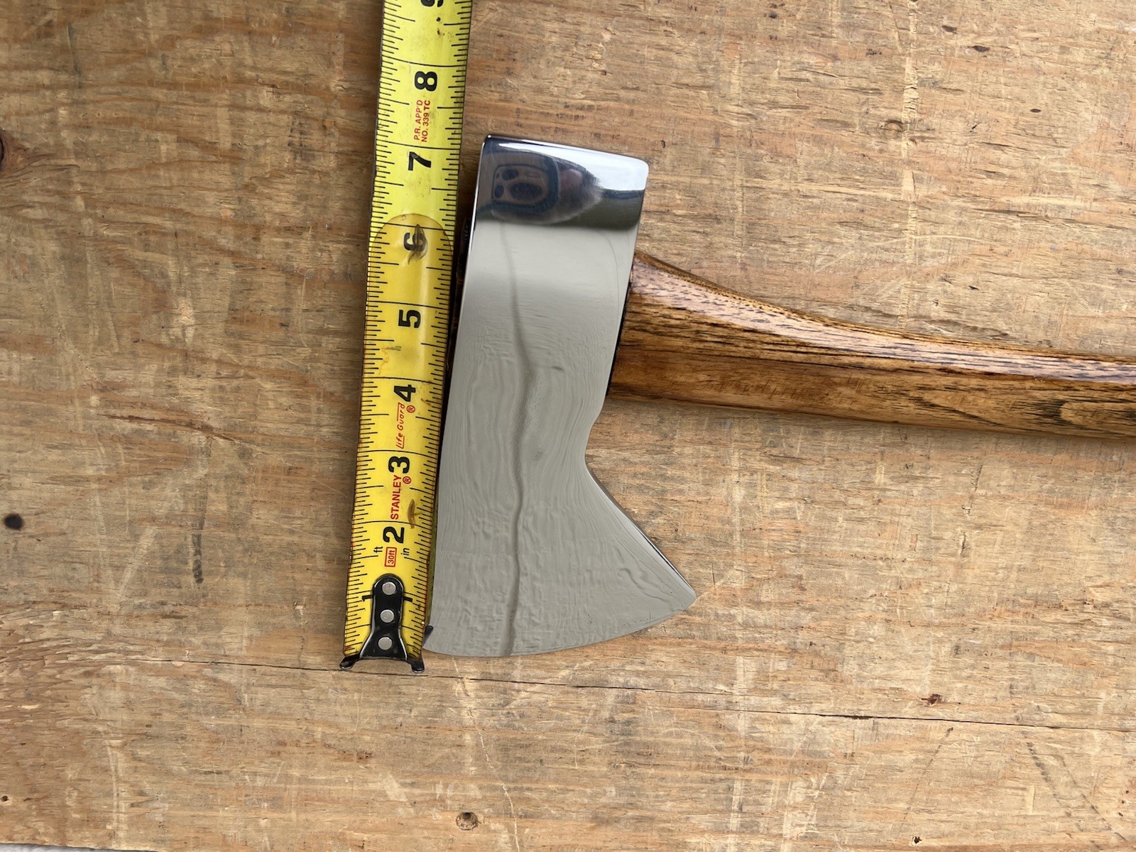 POLISHED Hudson Bay 6 Ridge Tomahawk Kelly True Temper Woodslasher Axe VTG 60-68