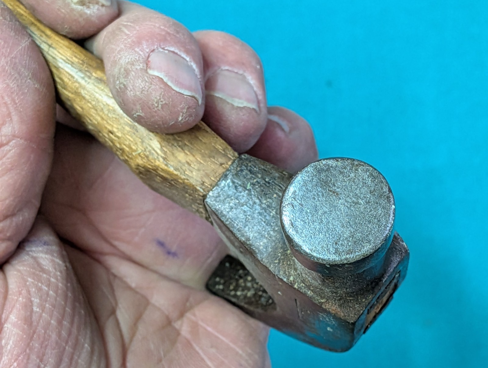 FULTON TOOL WORKS 12 oz. Curved Claw Hammer Round Face and Poll (Depression Era)