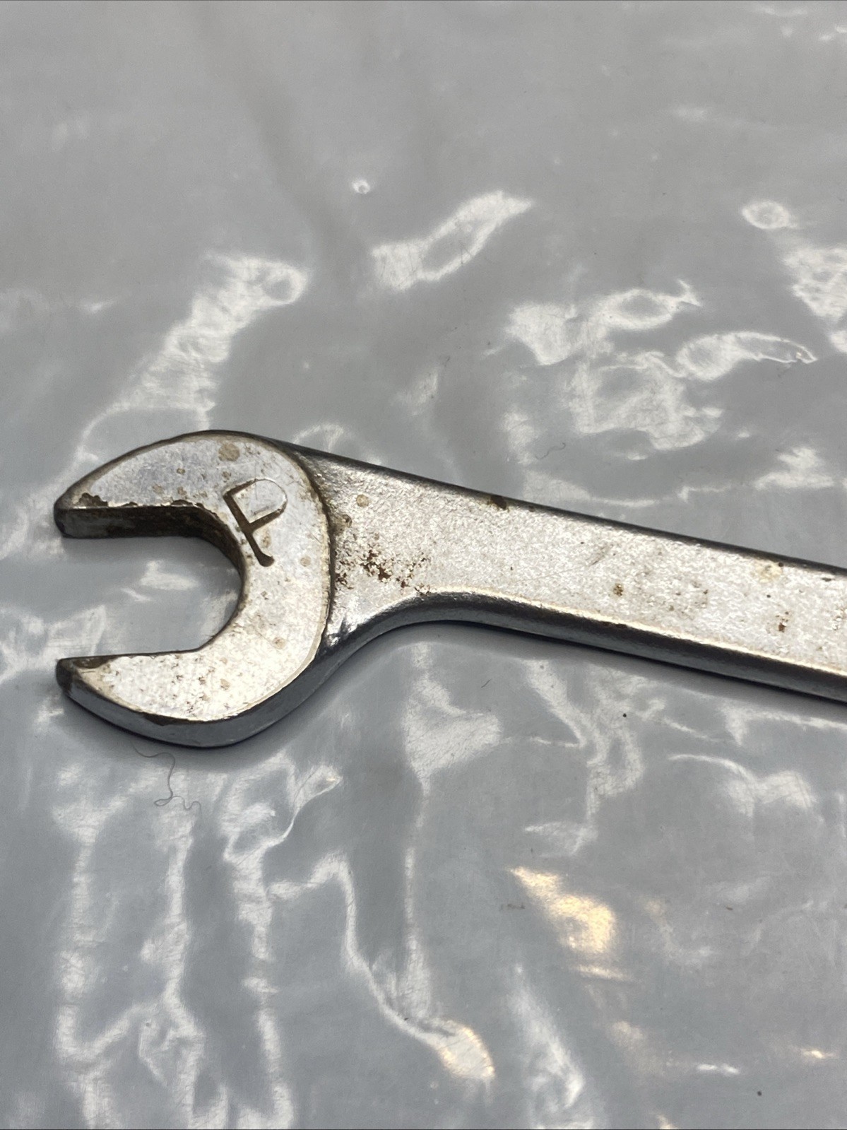 Vintage Herbrand 3/8” By 11/32” Ignition Wrench No 87- Made in USA Van Chrome