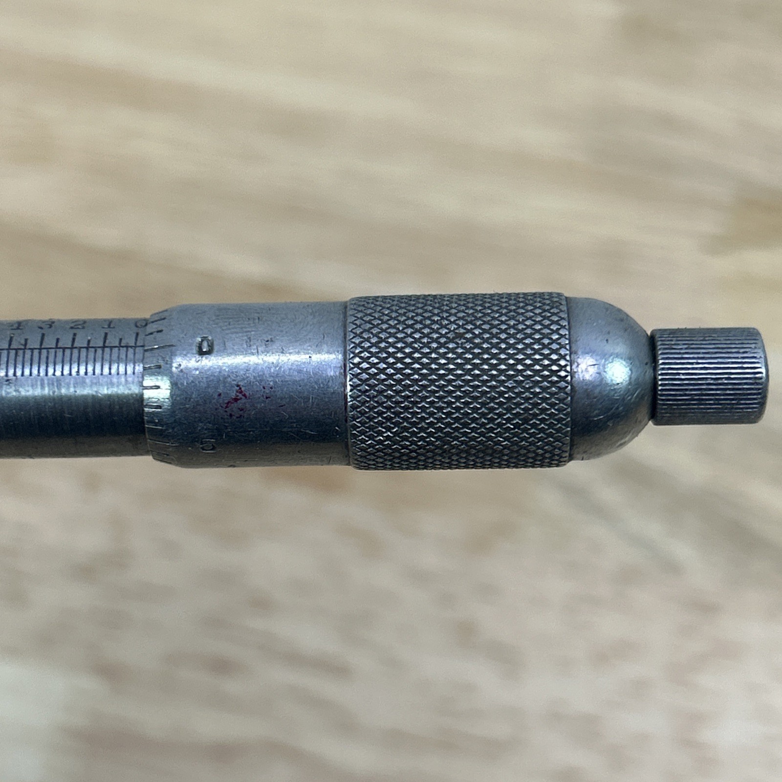 Vintage Goodell Pratt Co. Depth Micrometer Machinist Tools Hole Gauge 0-1 Inch