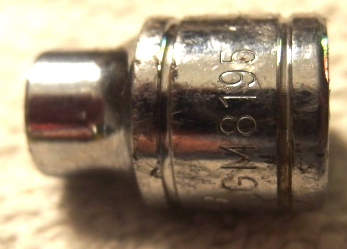 5/16″ gm8195 Power Torque 12 pt,3/8″ dr VTG socket tool
