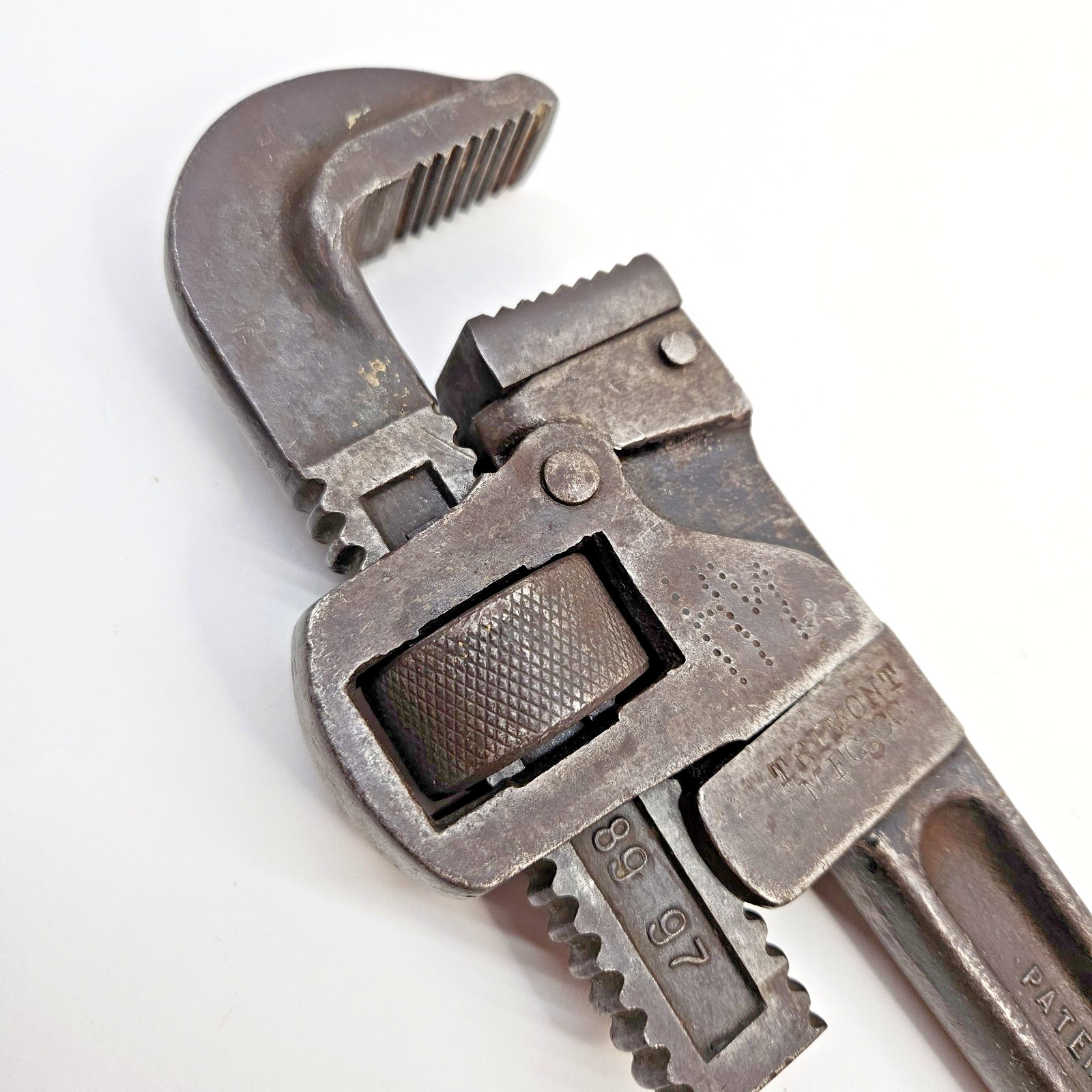 Vintage Trimont Mfg. Co. Trimo 14″ Drop Forged Steel Adjustable Pipe Wrench