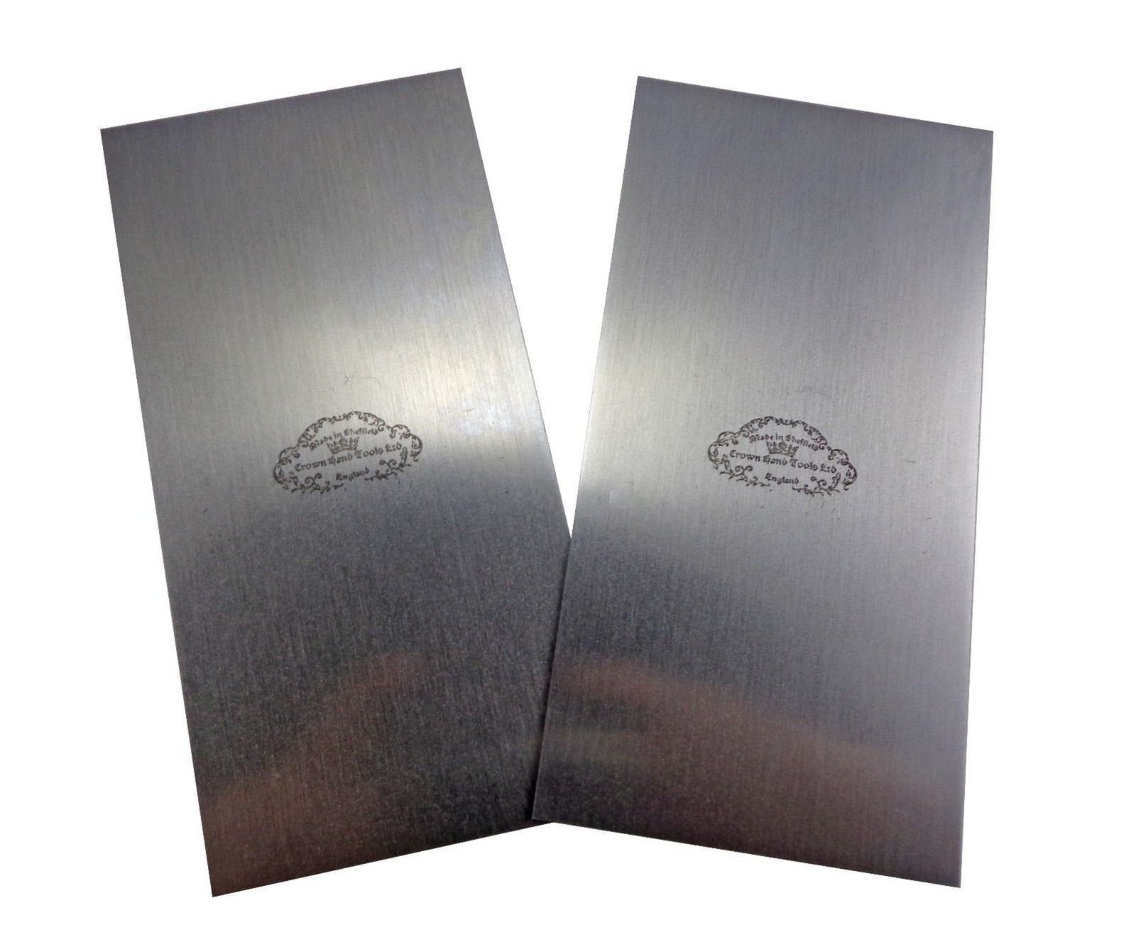 Crown Hand Tools Sheffield UK Steel 2 Piece Rectangular 2 1/2″ x 5″ Cabinet S…