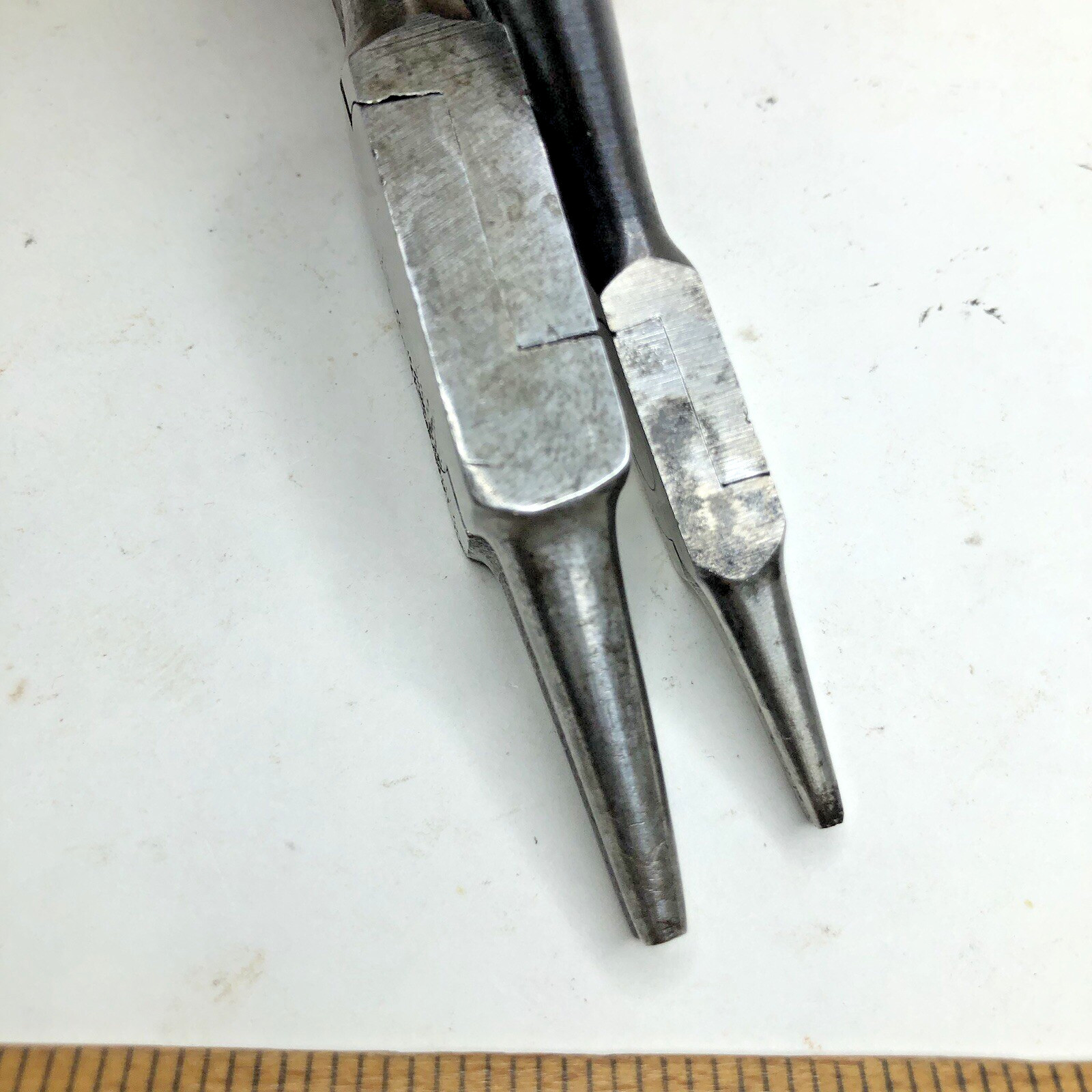 Vintage Lot 2 Kraeuter 1611-6 & 1611-4 Round Nose Jewlers Pliers Set Made in USA