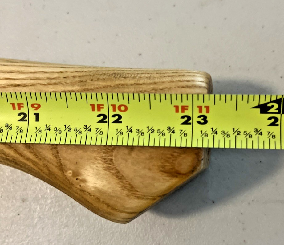 Wiebelhaus Oberharzer pattern; Unusual axe; custom handle; 3 lb 4+ oz; Germany