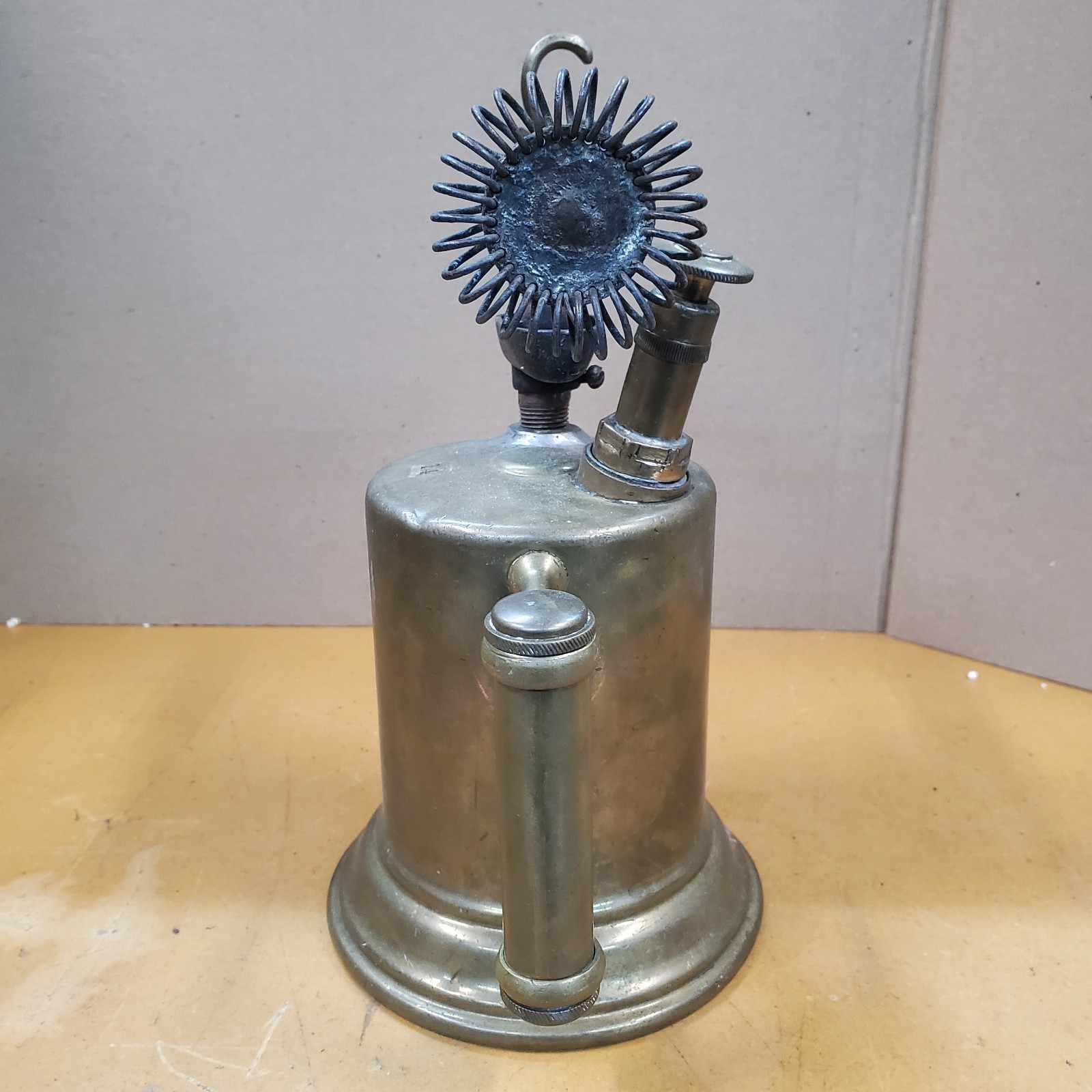 Vintage Turner Brass Works “Hot-Blast” Blowtorch