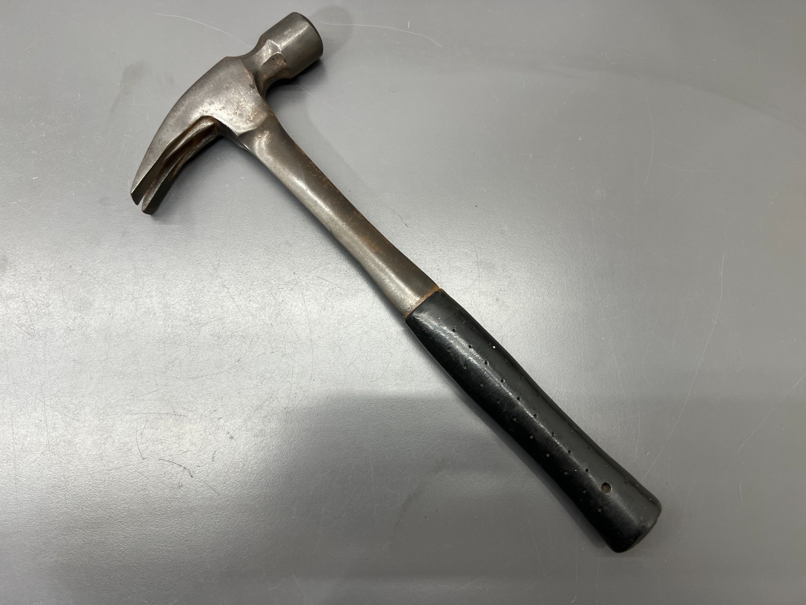 (H1) VINTAGE CRAFTSMAN STRAIGHT RIP FRAMING HAMMER ALL METAL VGC – USA